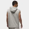 Jordan Sport Crossover Dri-FIT Sleeveless Pullover Hoodie Heather Grey / White sold by JD Sports