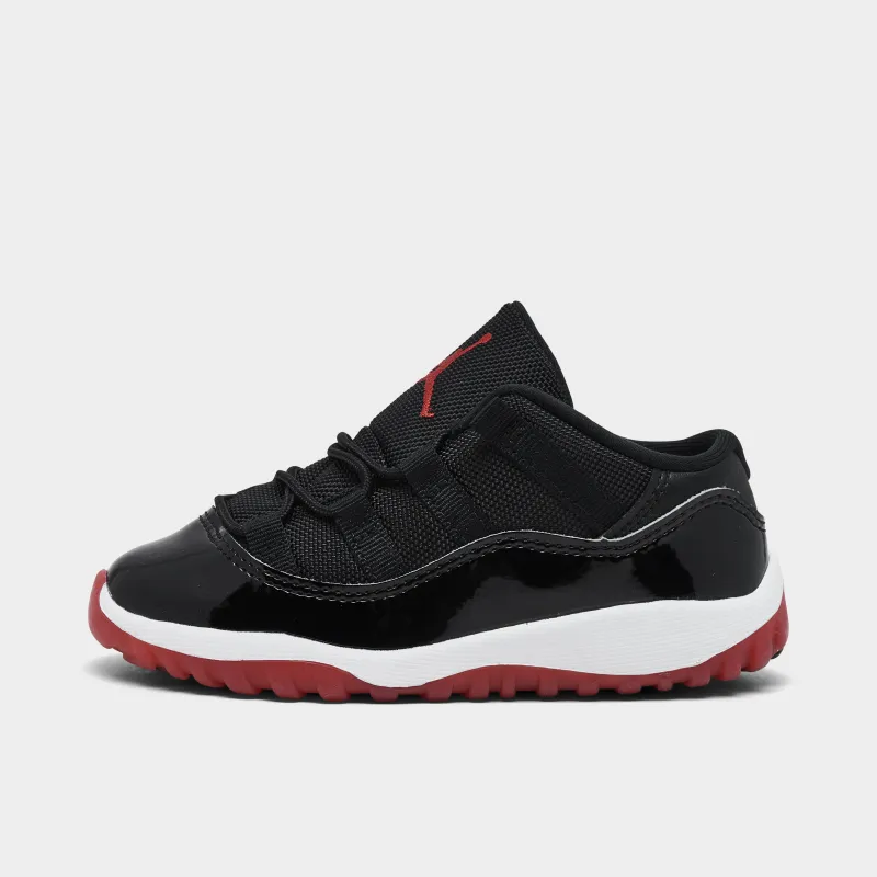 Jordan 11 Retro Low TD Black / Varsity Red - White sold by JD Sports