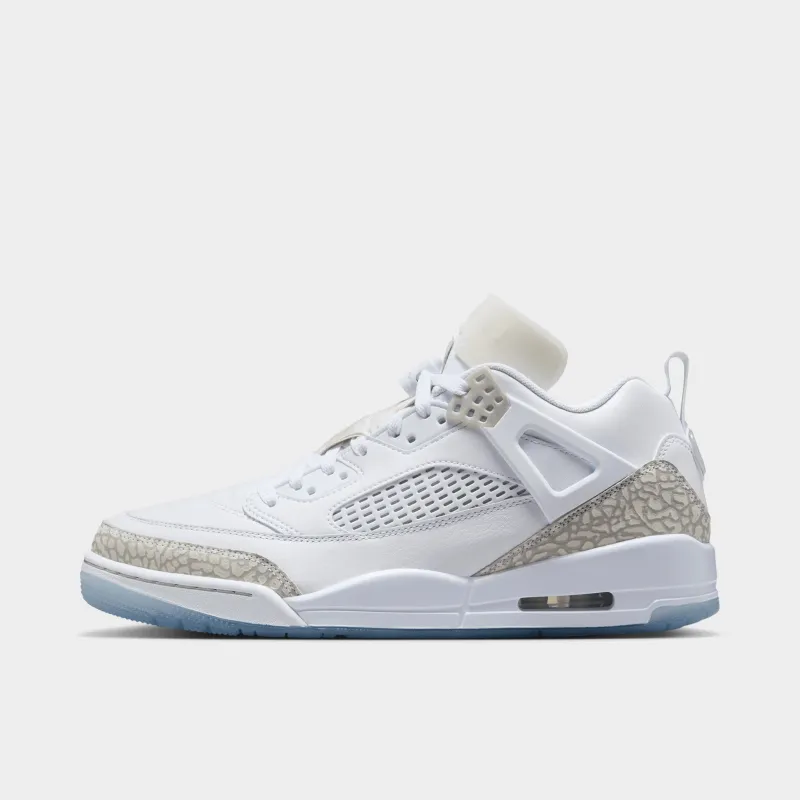 Jordan Spizike Low White / Neutral Grey - Metallic Silver sold by JD Sports