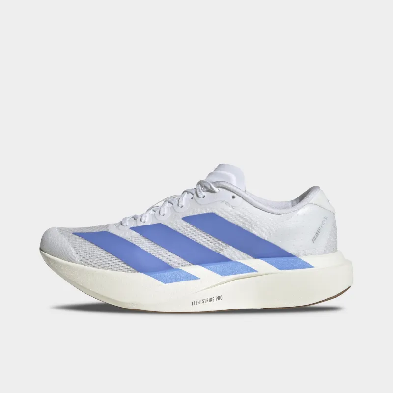 adidas Women's Adizero EVO SL White / Blue Fusion - Off White sold by JD Sports