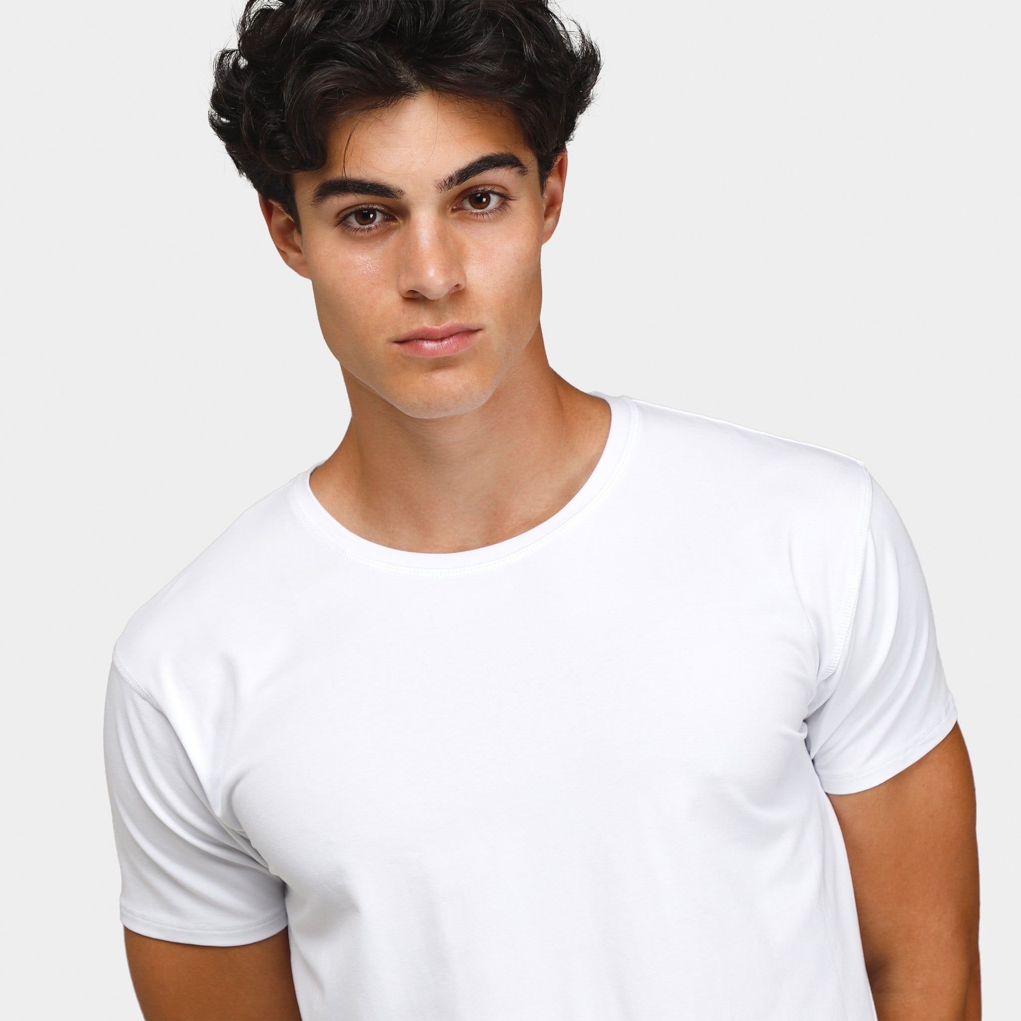 SikSilk Lounge T-shirt (2 Pack) White / Grey sold by JD Sports product image thumbnail 3