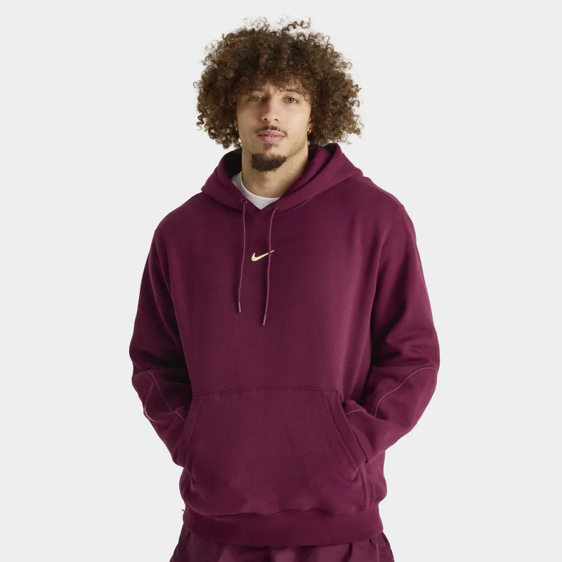 Nike NOCTA CS Fleece Hoodie Dark Beetroot / Adobe - Citron Tint sold by JD Sports