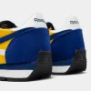 Reebok Aztec OG Cobalt / Always Yellow - Chalk sold by JD Sports