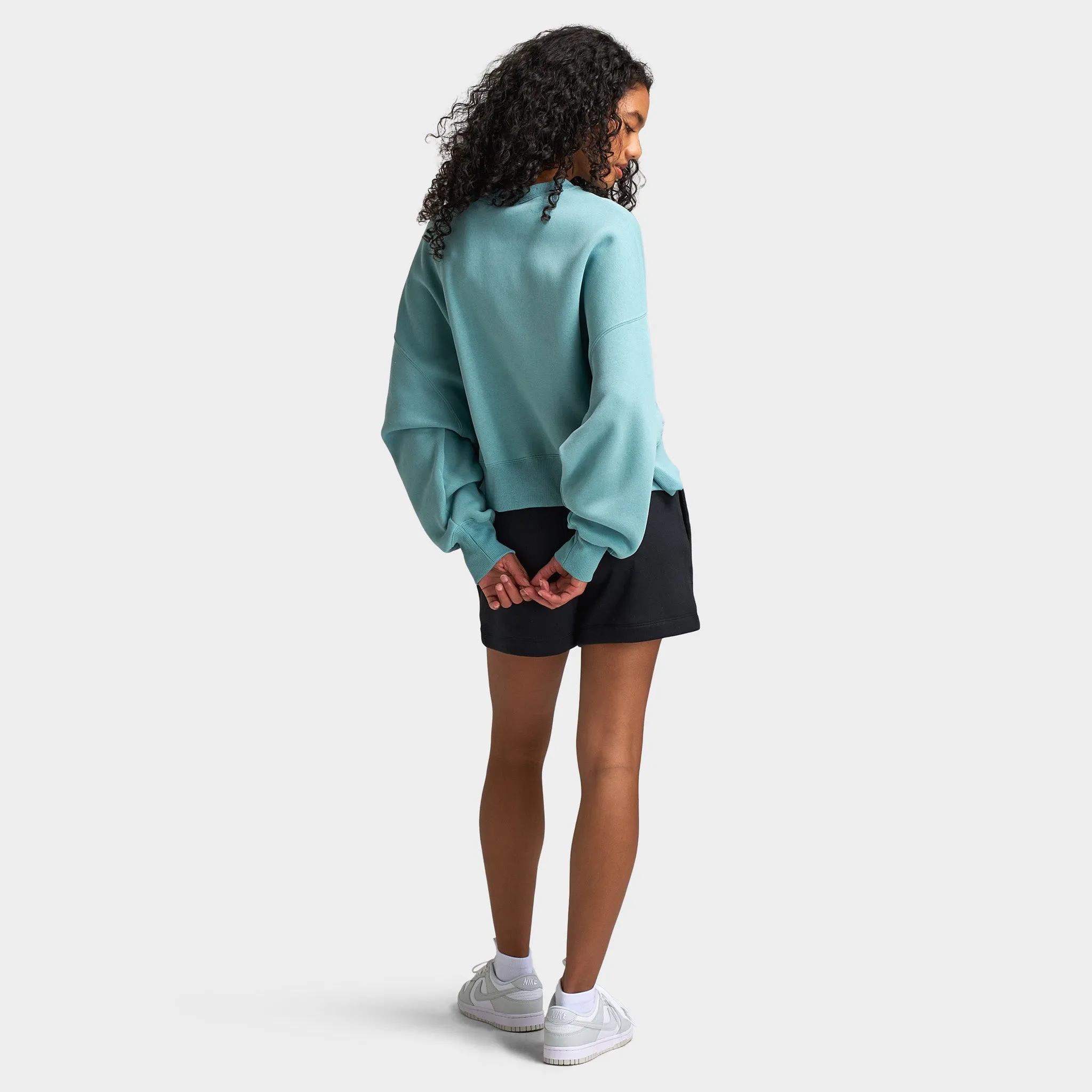 Nike Sportswear Women's Phoenix Fleece Oversized Crewneck Cannon / Mint Foam sold by JD Sports product image thumbnail 5