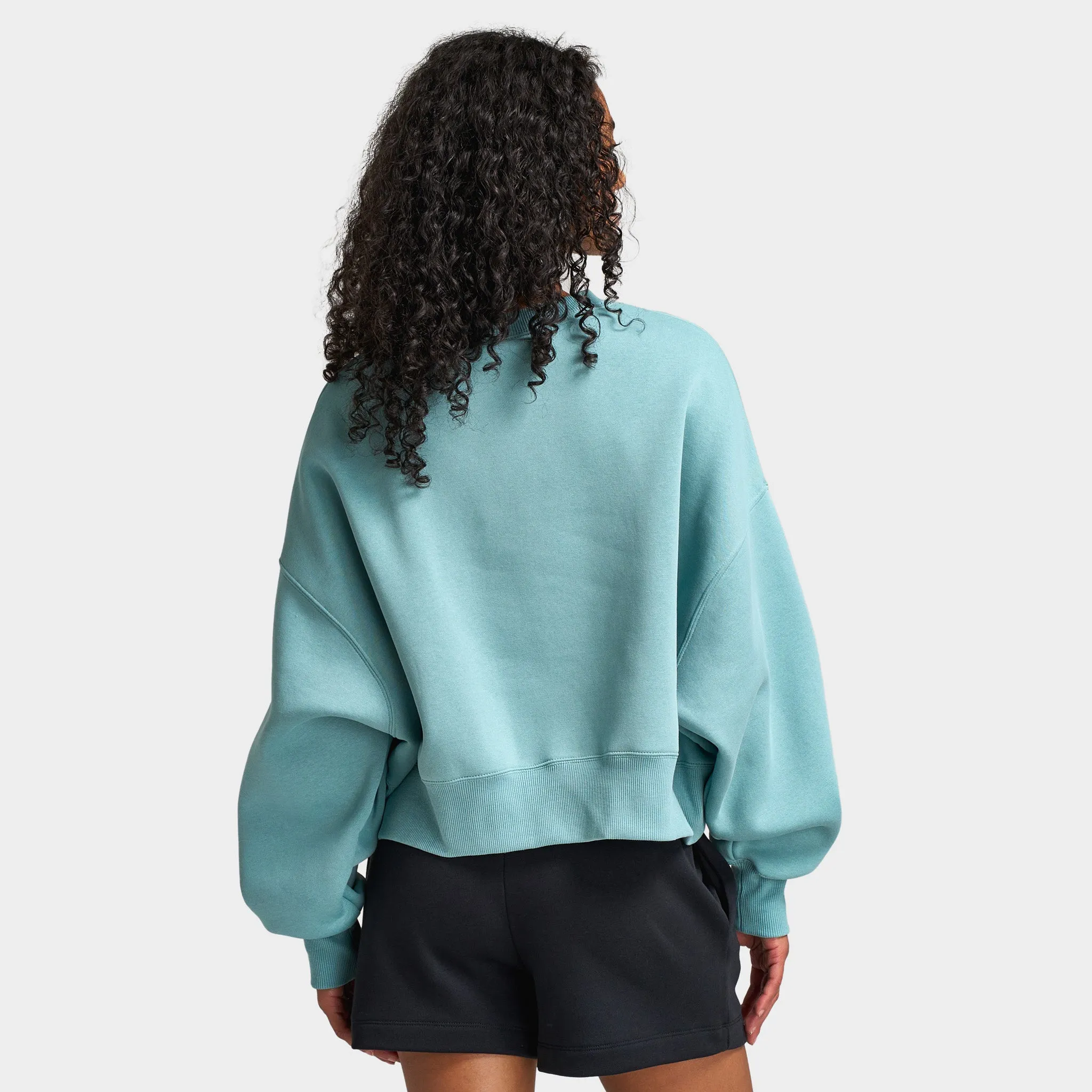 Nike Sportswear Women's Phoenix Fleece Oversized Crewneck Cannon / Mint Foam sold by JD Sports product image thumbnail 2
