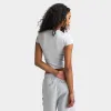 Hoodrich Women's Capped Fitted Tee Dawn Blue / Grey - Silver sold by JD Sports