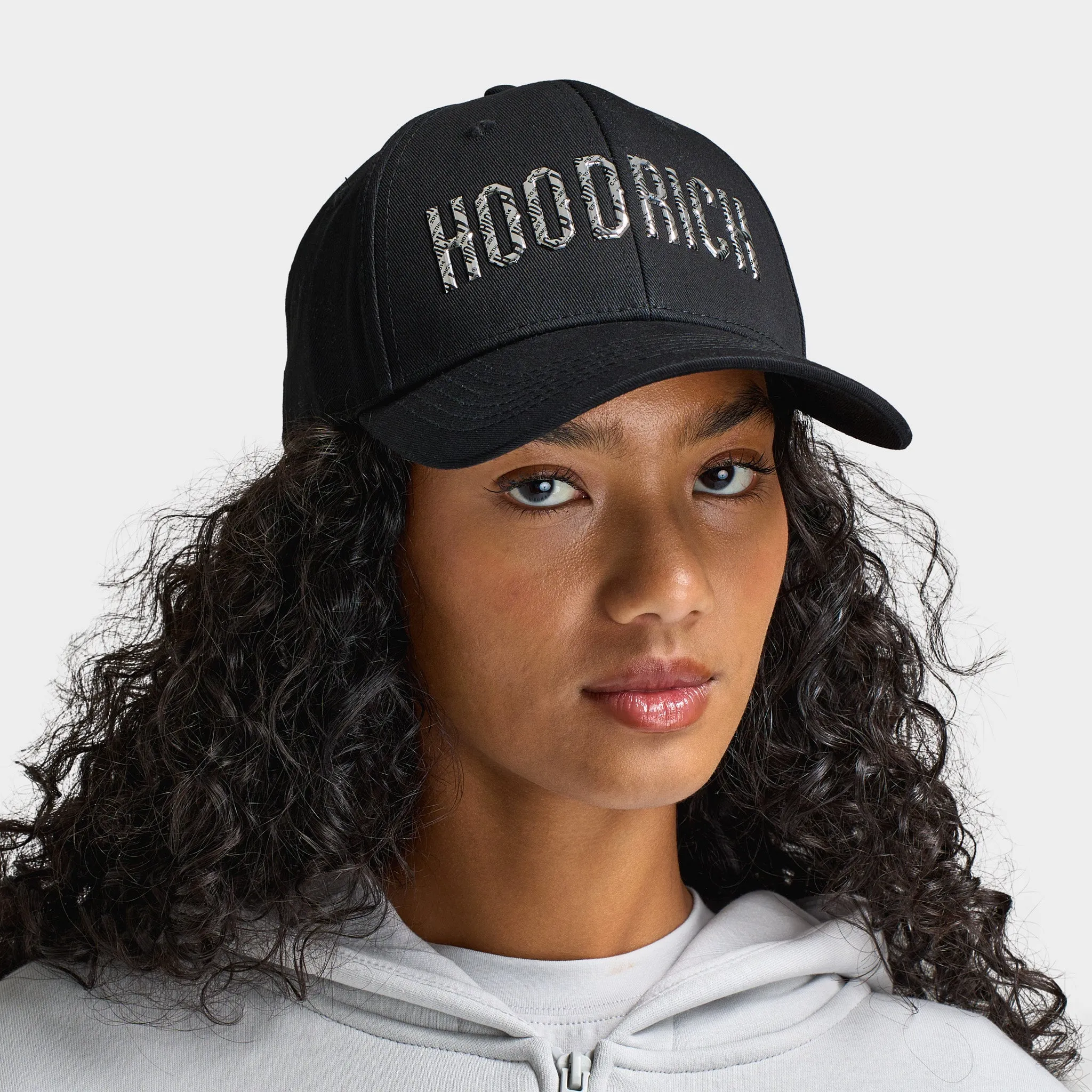 Hoodrich Icarus 6 Panel Cap Black / Silver sold by JD Sports