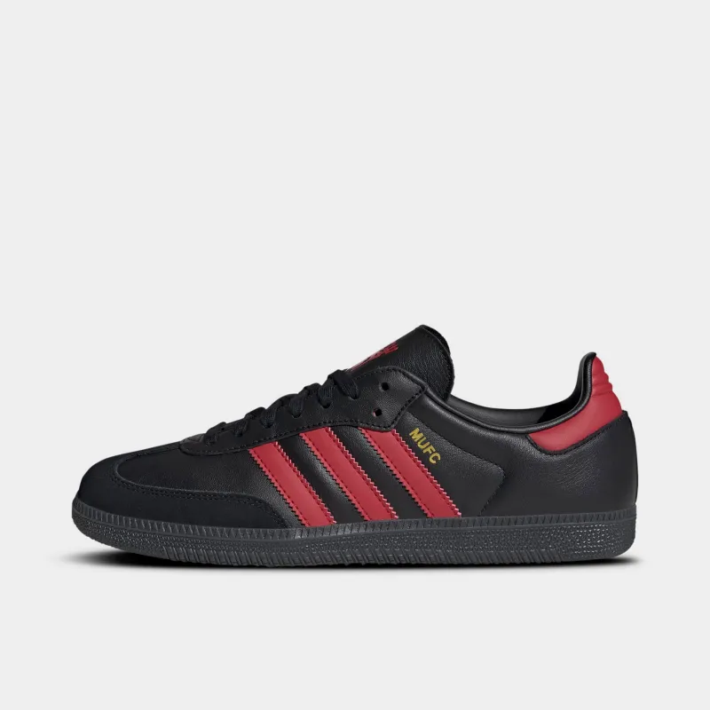 adidas MUFC Samba Black / Red sold by JD Sports
