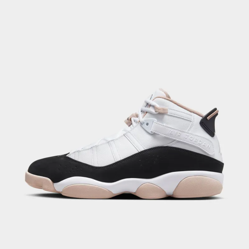 Jordan 6 Rings White / Black - Fossil Stone sold by JD Sports