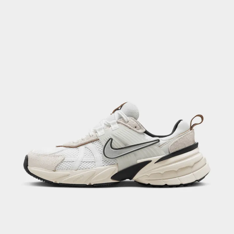 Nike Women's V2K Run Summit White / Chrome White - LT Ore Brown sold by JD Sports