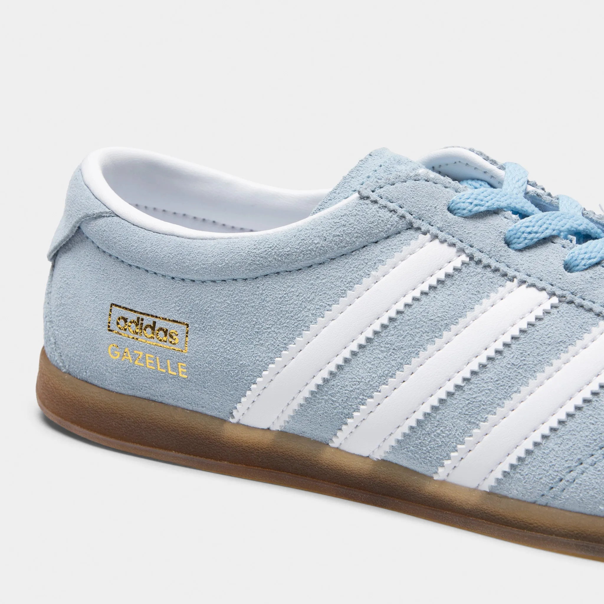 adidas Originals Women's Gazelle Lo Pro Clear Sky / White - Gum sold by JD Sports product image thumbnail 3