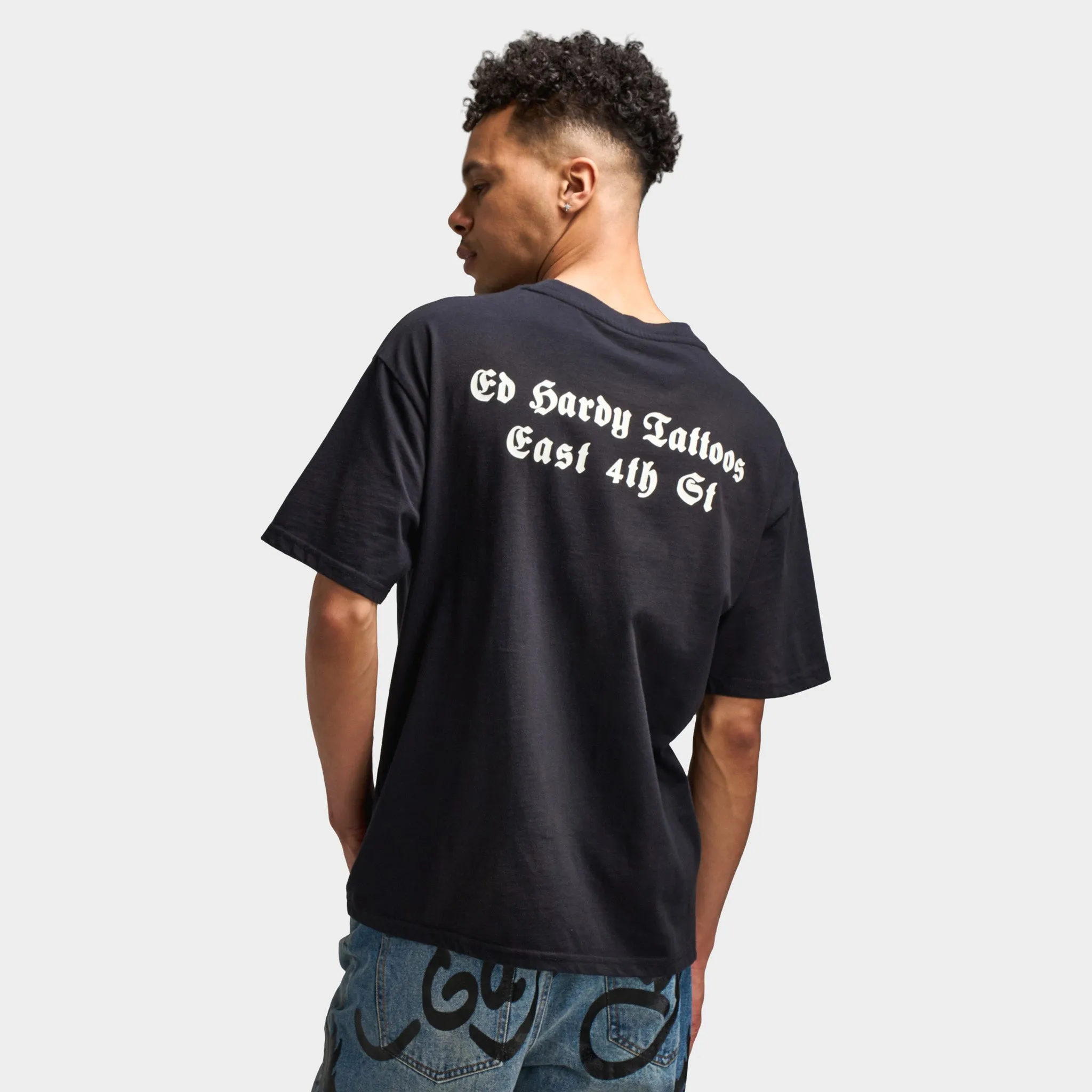 Ed Hardy Vintage Sacred Heart Graphic T-Shirt / Black sold by JD Sports product image thumbnail 2