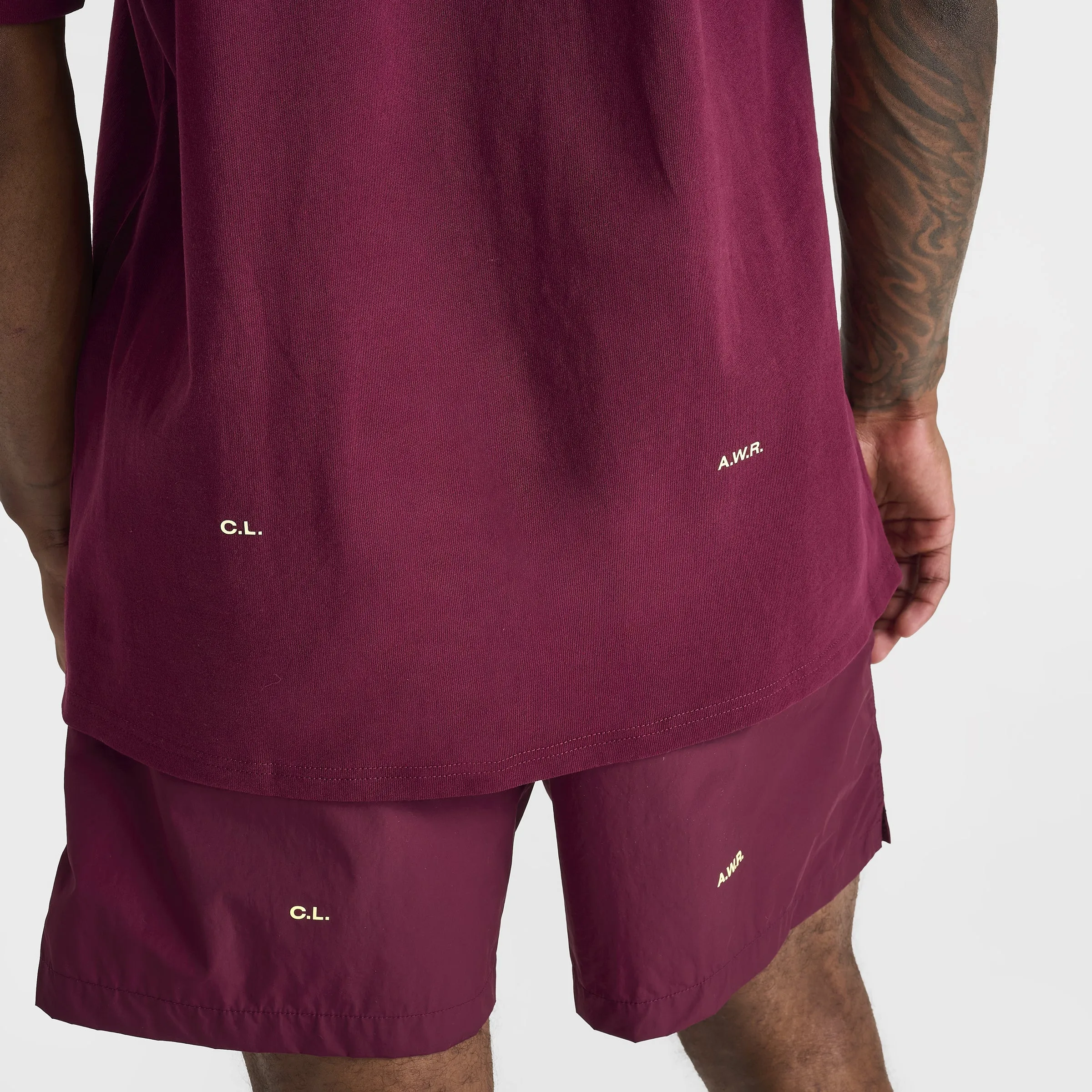 Nike NOCTA CS T-Shirt Dark Beetroot / Citron Tint sold by JD Sports product image thumbnail 4