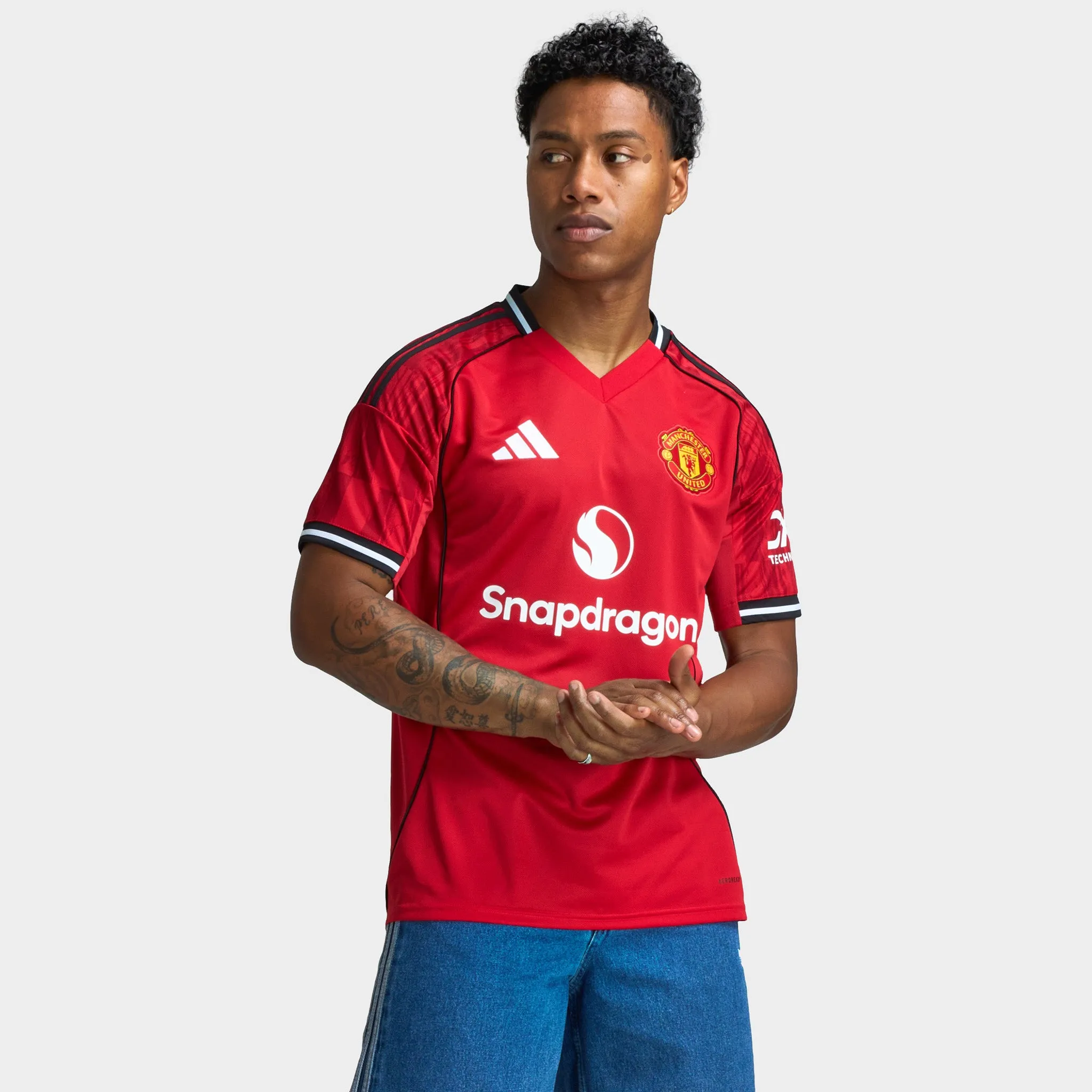 adidas Manchester United 25/26 Home Jersey / MUFC Red sold by JD Sports