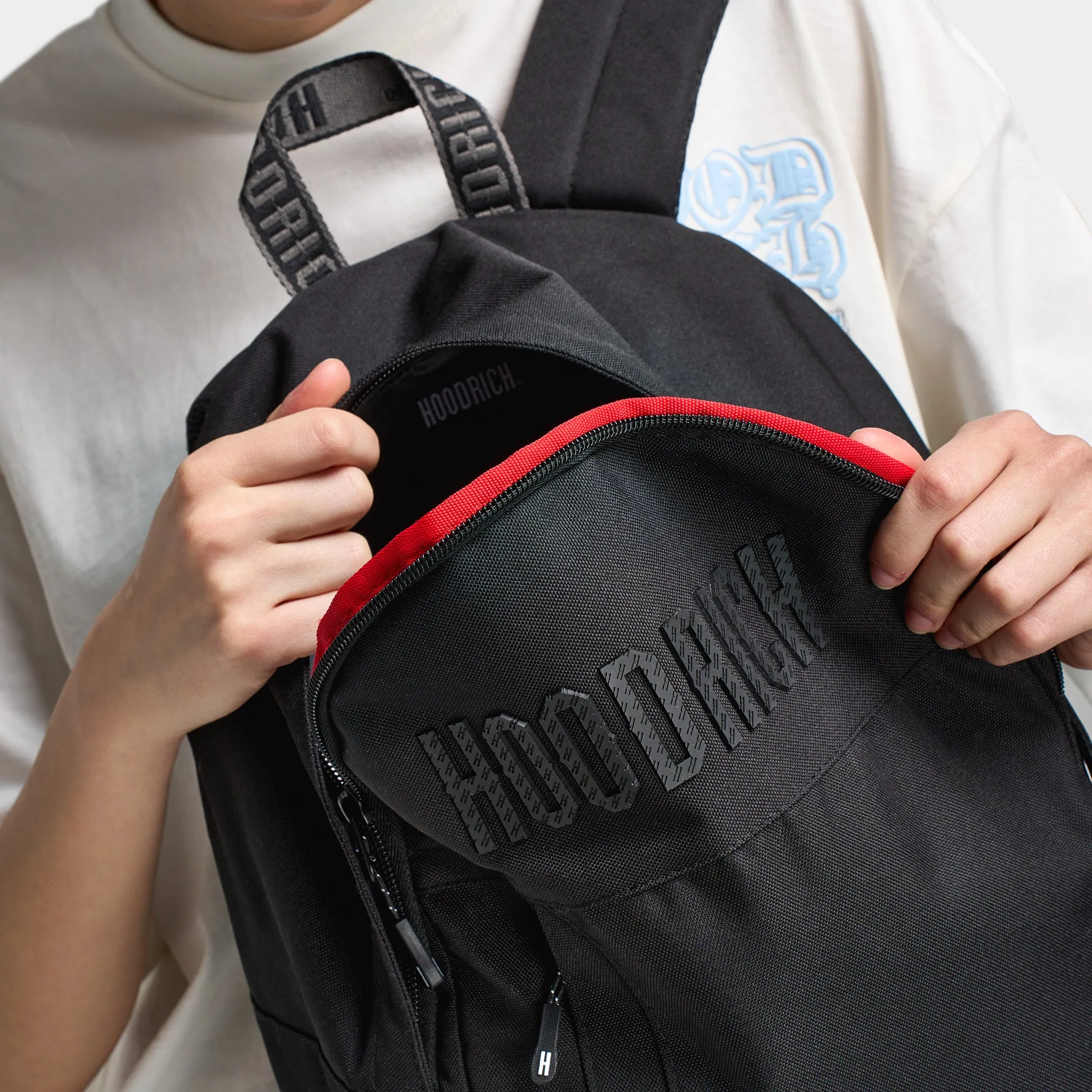 Hoodrich Core V3 Backpack Black / White sold by JD Sports product image thumbnail 4