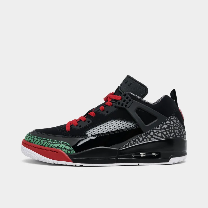 Jordan Spizike Low Black / Varisty Red - Classic Green sold by JD Sports