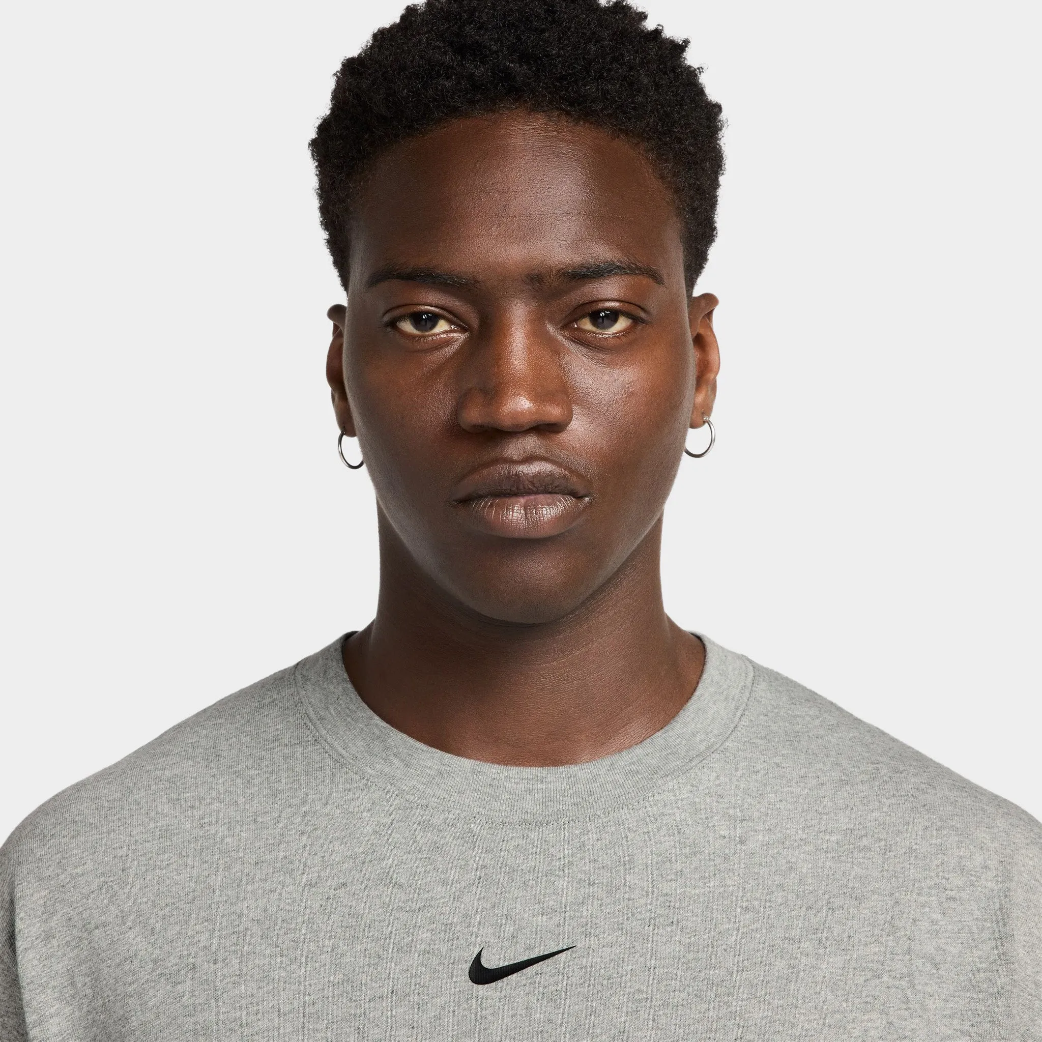 Nike NOCTA NRG CS T-Shirt Dark Grey Heather / Black sold by JD Sports product image thumbnail 3