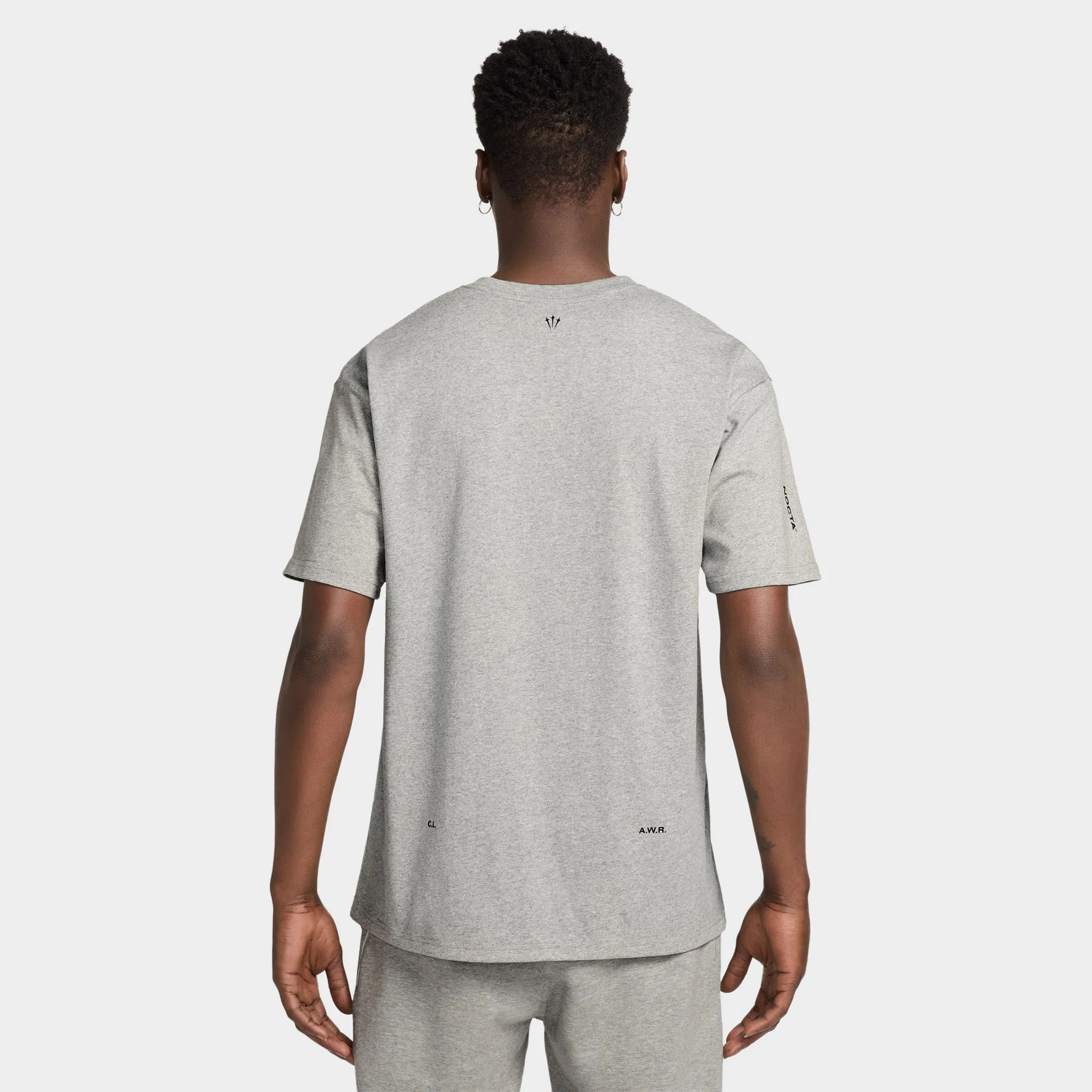 Nike NOCTA NRG CS T-Shirt Dark Grey Heather / Black sold by JD Sports product image thumbnail 2