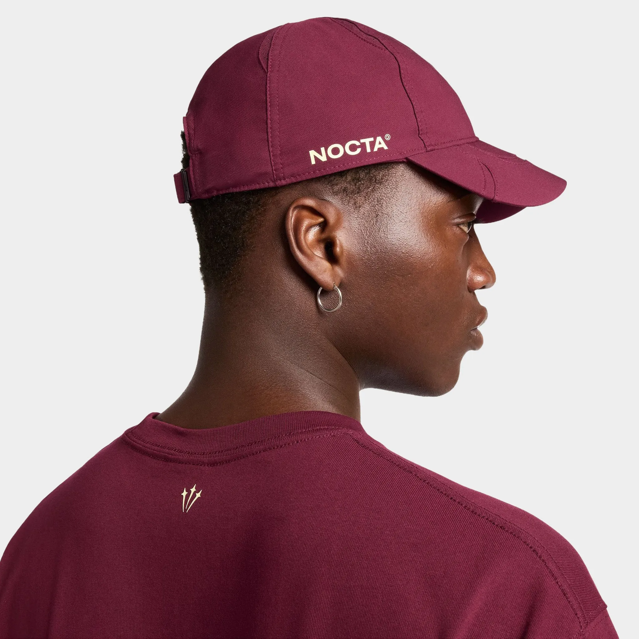 Nike NOCTA S.S.C. Adjustable Cap / Dark Beetroot sold by JD Sports product image thumbnail 2