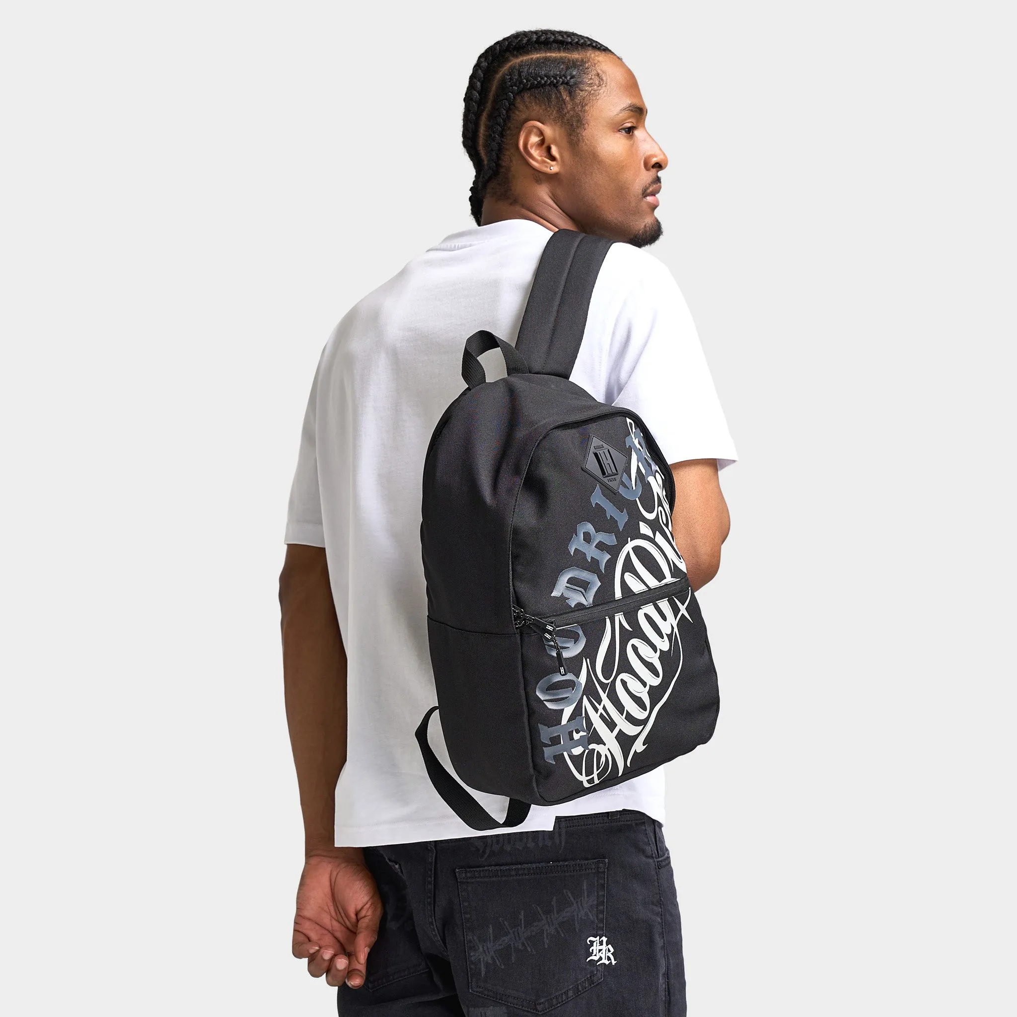 Hoodrich Legacy Backpack Black / White - Grey sold by JD Sports product image thumbnail 5