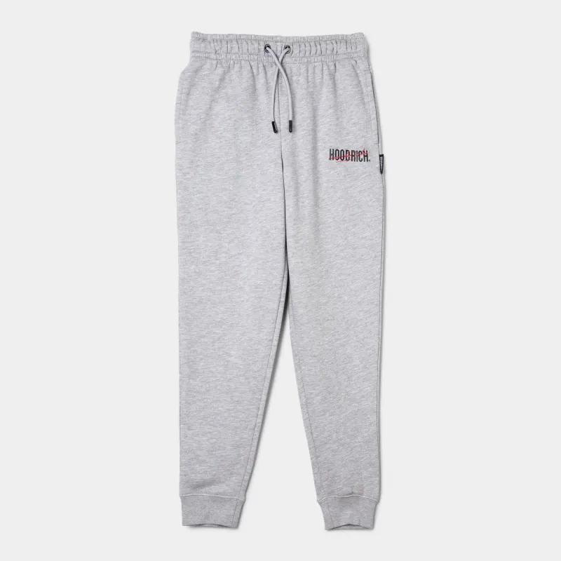 Hoodrich Juniors' Lynk Ribbed Cuff Joggers Heather Grey / Bl sold by JD Sports