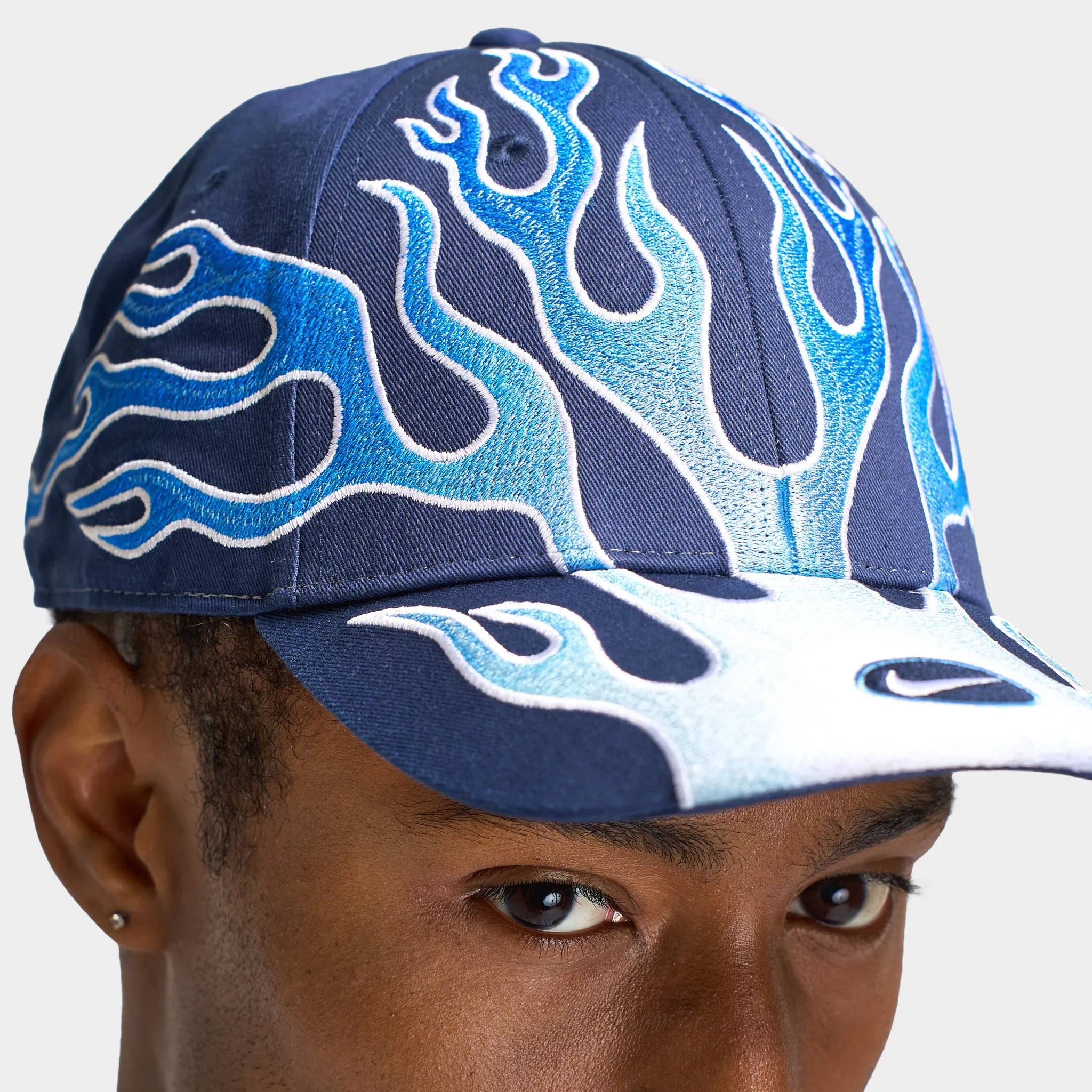 Nike Flame Club Cap / Midnight Navy sold by JD Sports product image thumbnail 3