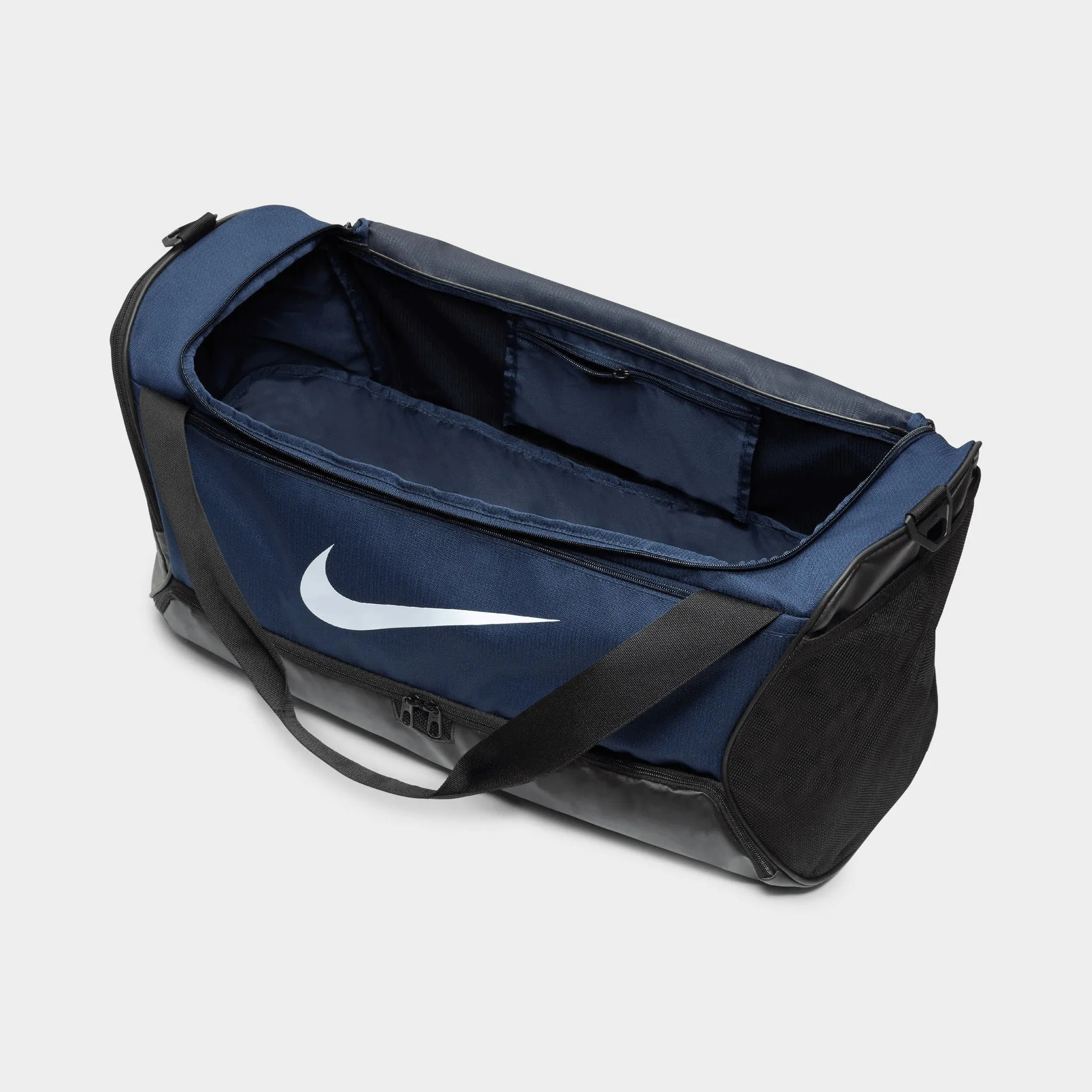 Nike Brasilia 9.5 Training Duffel Bag (Medium, 60L) Midnight Navy / Black sold by JD Sports product image thumbnail 4