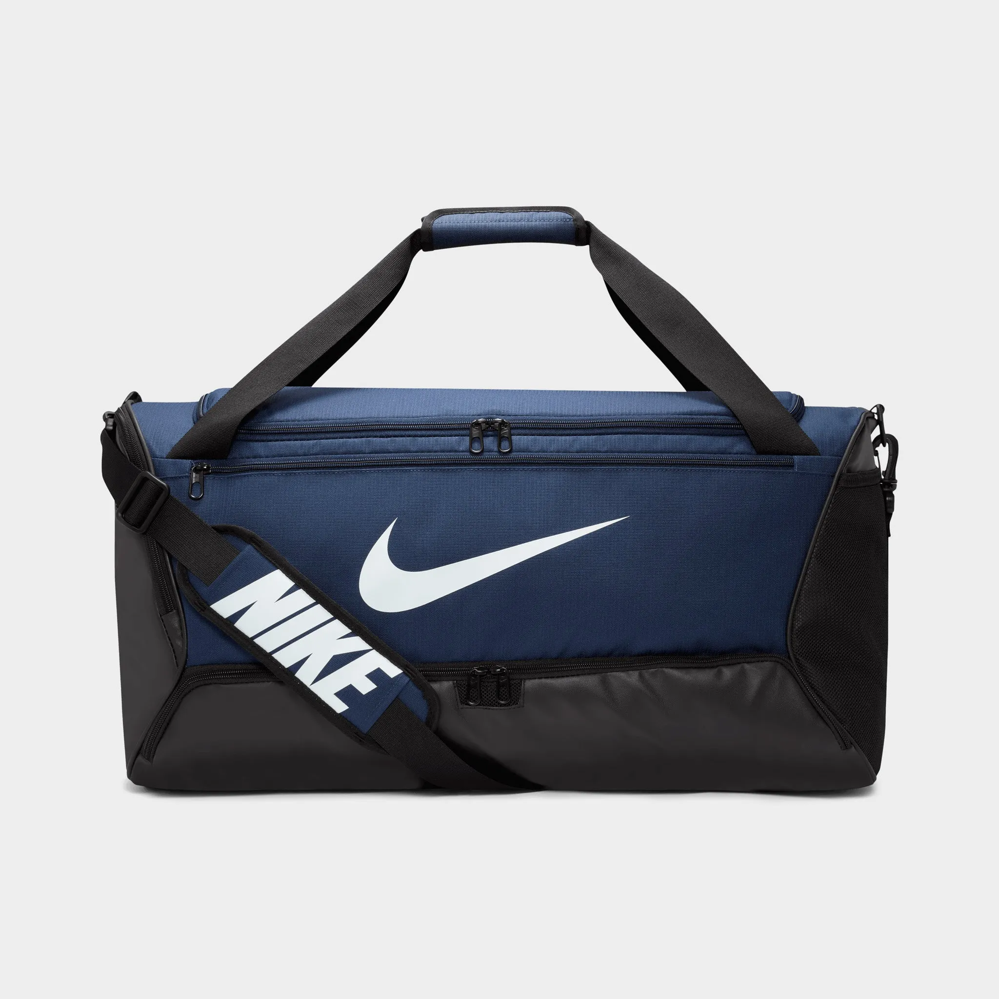 Nike Brasilia 9.5 Training Duffel Bag (Medium, 60L) Midnight Navy / Black sold by JD Sports product image thumbnail 2