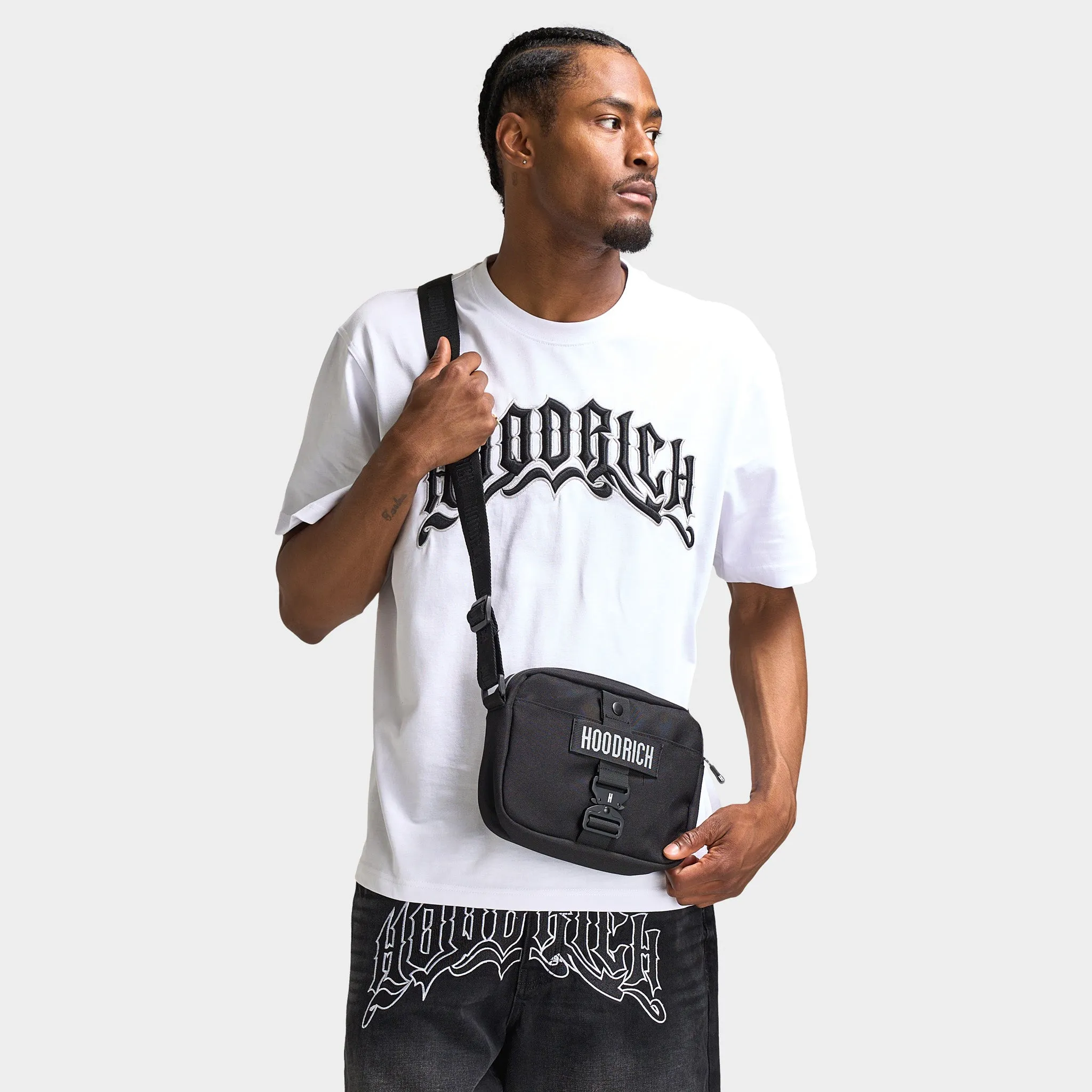 Hoodrich Shield Mini Bag Black / Silver sold by JD Sports