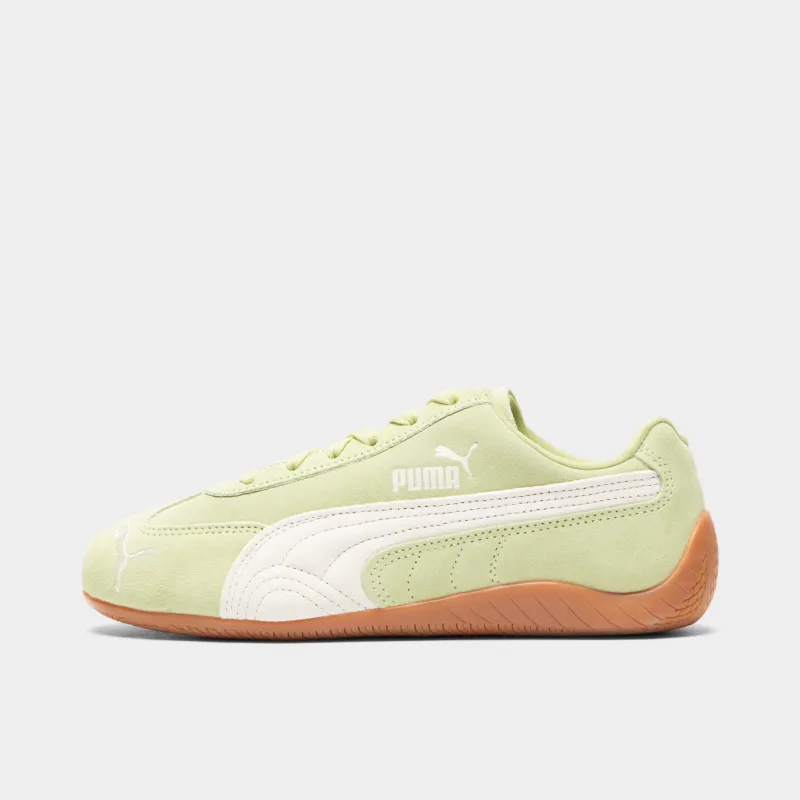 PUMA Women's Speedcat OG Pistachio Green / Warm White sold by JD Sports