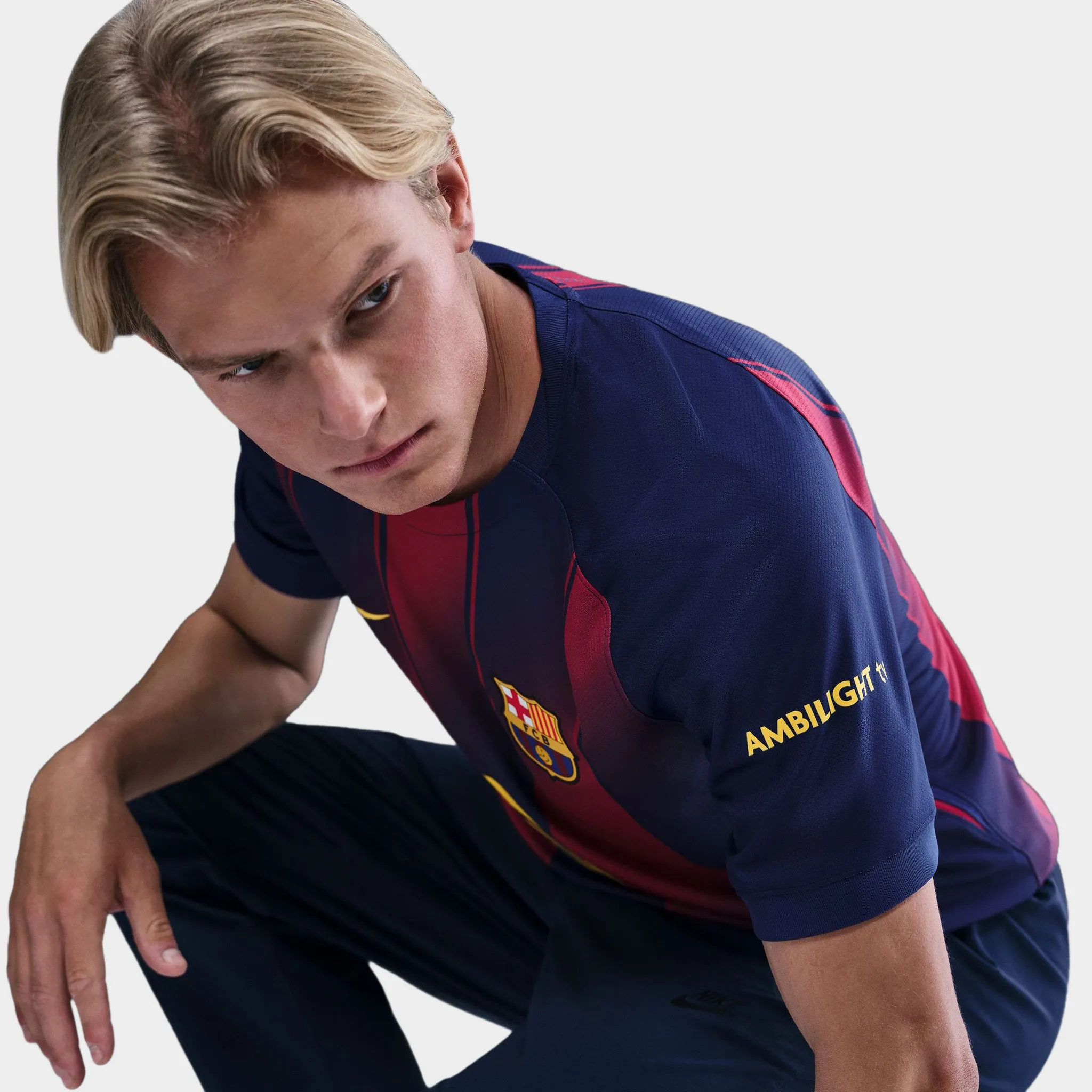Nike Barcelona 25/26 Dri-FIT Home Jersey Deep Royal Blue sold by JD Sports product image thumbnail 3