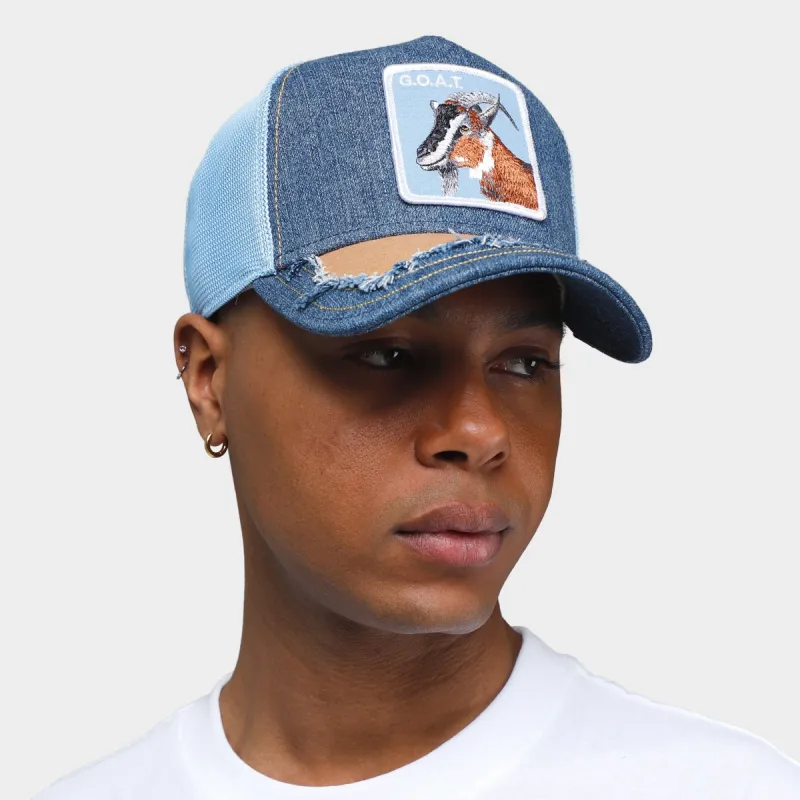 Goorin Bros. The Silky Goat Trucker Cap / Denim made by JD Sports