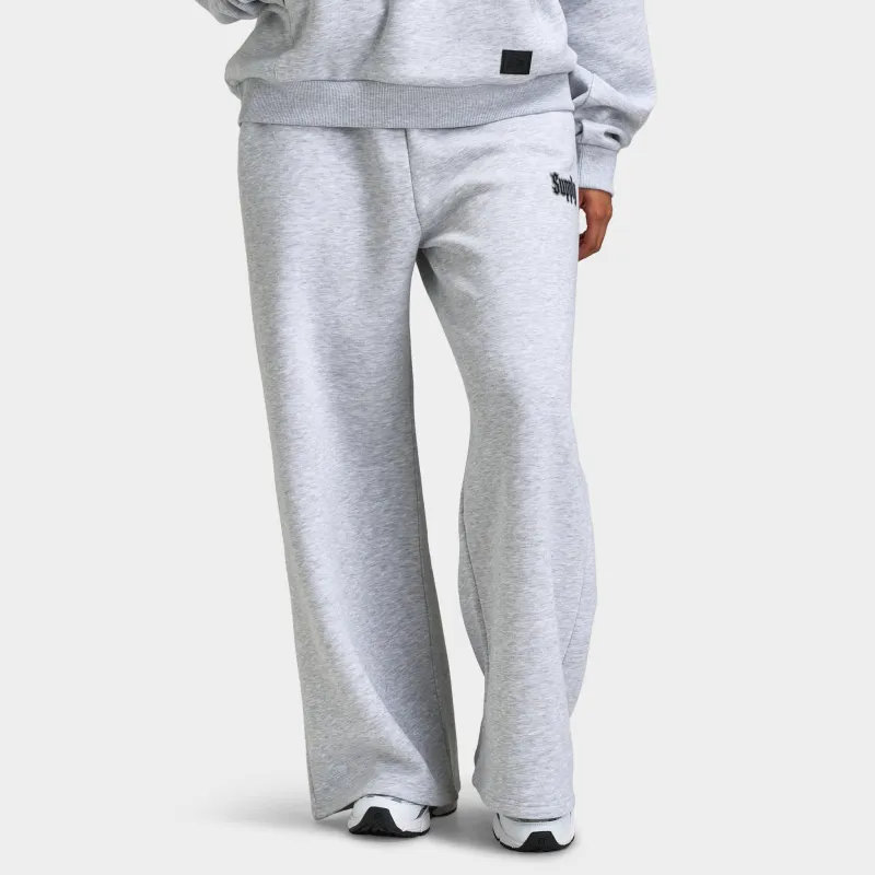 Supply & Demand Women's Wing Wide Leg Joggers / Light Grey sold by JD Sports
