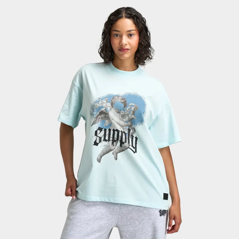 Supply & Demand Women's Lucid T-Shirt / Saltwater Slide sold by JD Sports