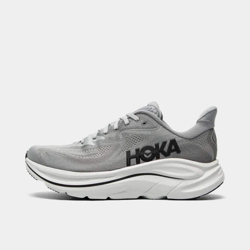Hoka Clifton 10 Grey / Black sold by JD Sports