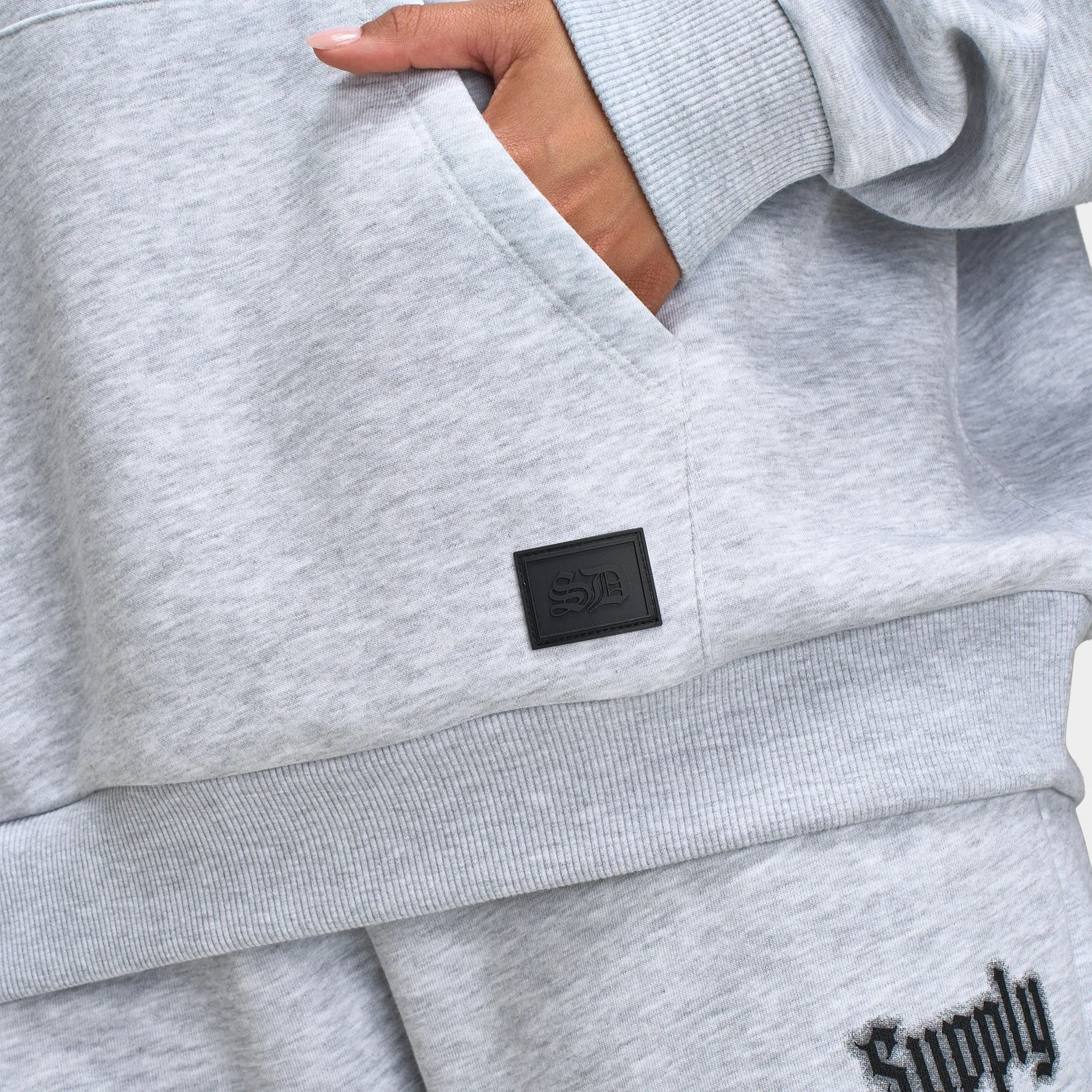 Supply & Demand Women's Wings Pullover Hoodie / Light Grey sold by JD Sports product image thumbnail 4