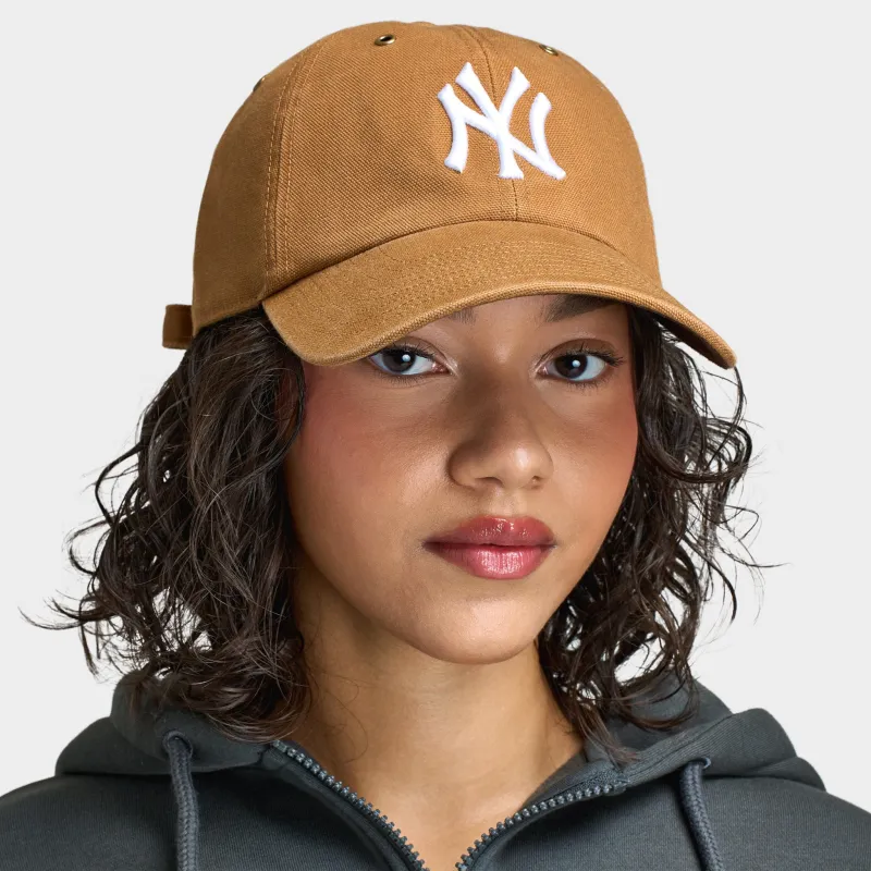47 Brand x Carhartt New York Yankees Clean Up Cap / Brown sold by JD Sports