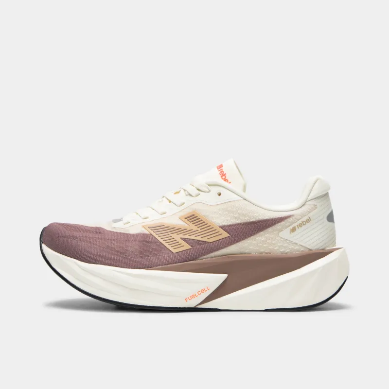 New Balance Women's FuelCell Rebel v5 Angora / Earth Shadow sold by JD Sports