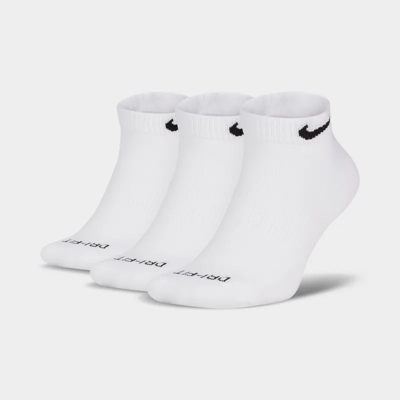 Nike Everyday Plus Cushioned Training Low Socks/ White(3 Pairs) sold by JD Sports