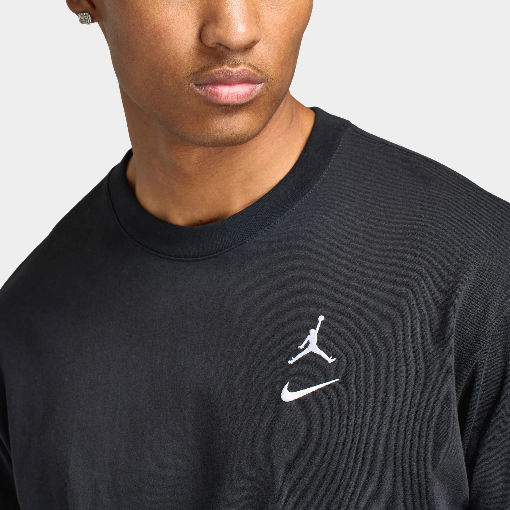 Jordan Brooklyn Varsity T-Shirt Black / White sold by JD Sports product image thumbnail 4