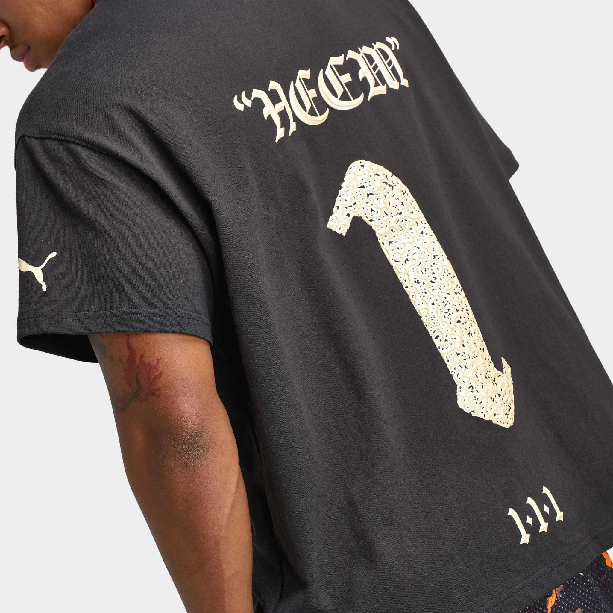 PUMA LaFrance HEEM Tee II / Puma Black sold by JD Sports product image thumbnail 5