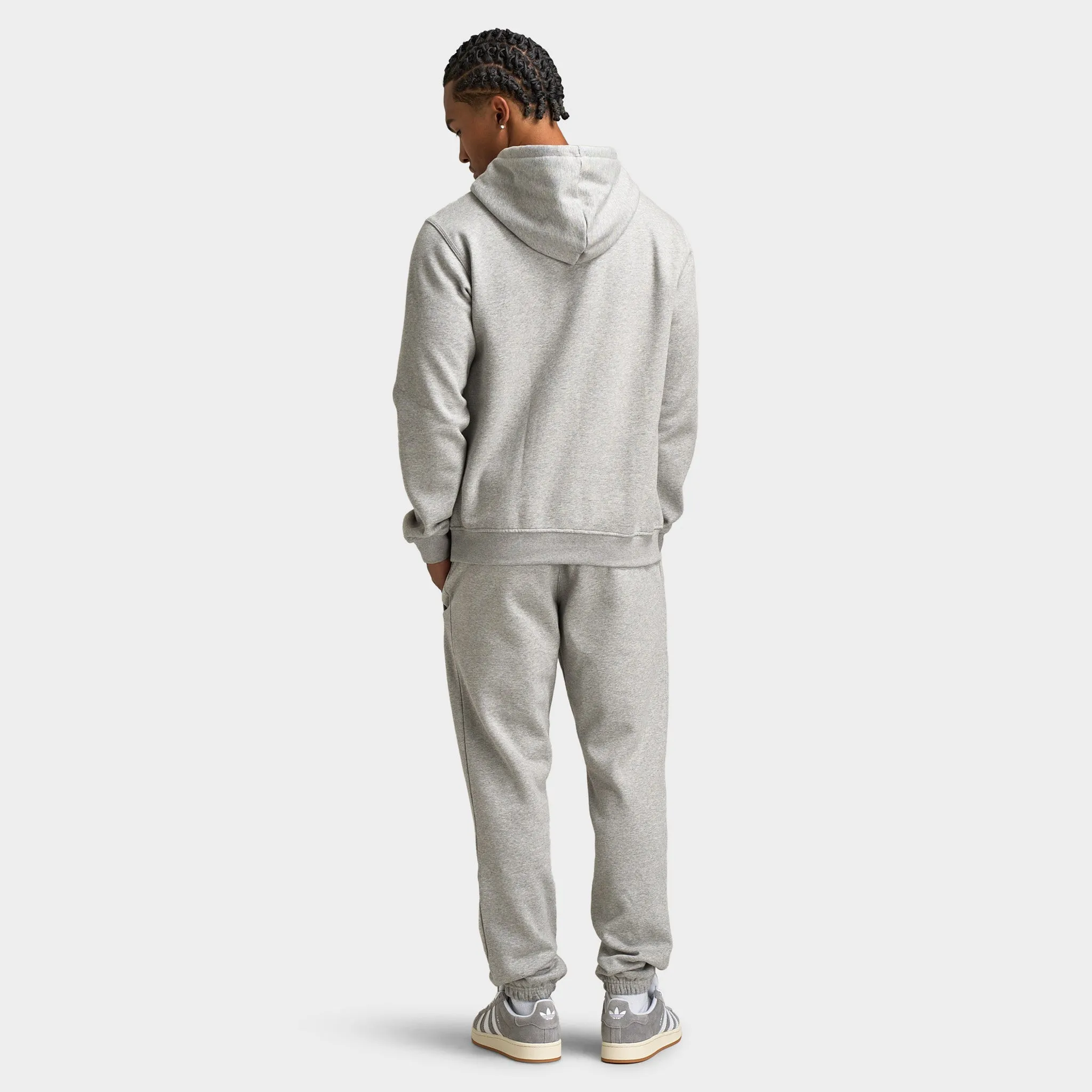 adidas Essentials Pullover Hoodie Heather Grey / White sold by JD Sports product image thumbnail 5