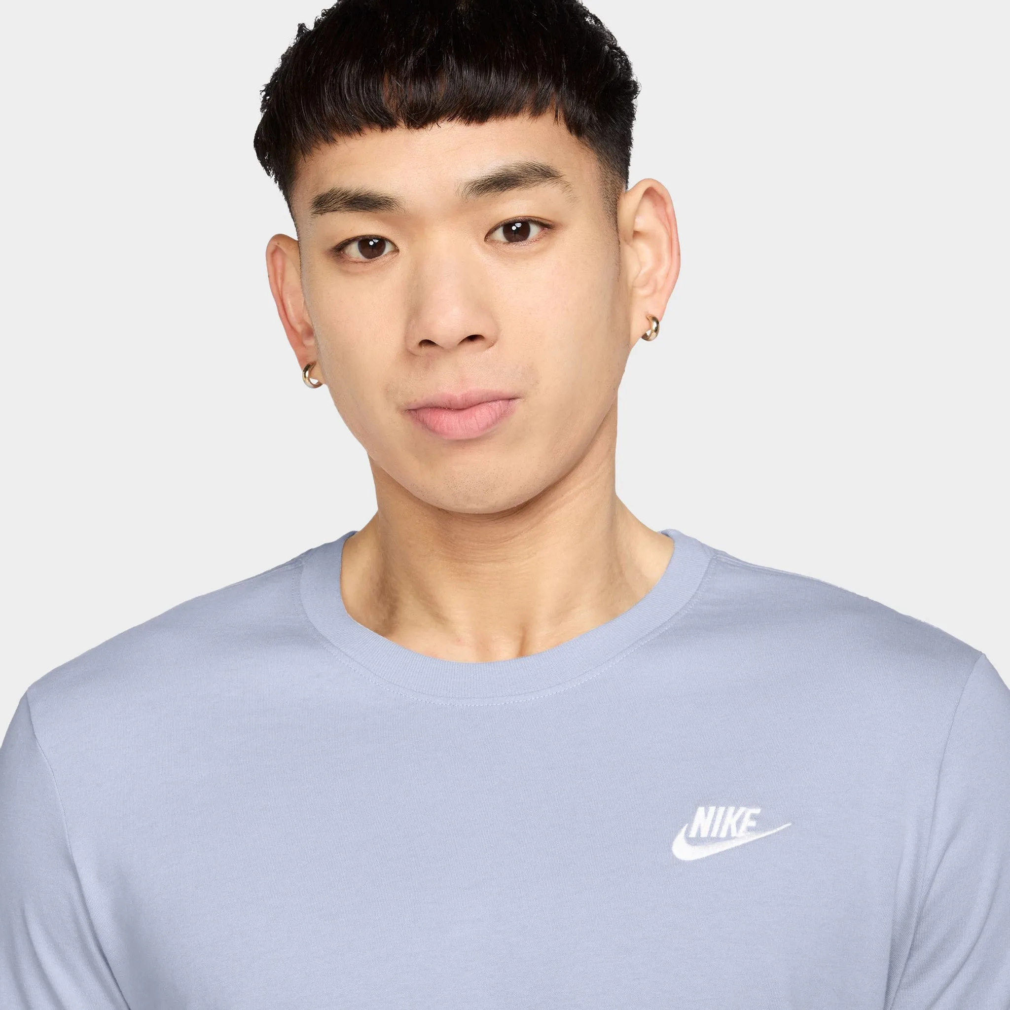 Nike Sportswear Club T-shirt Ghost / White sold by JD Sports product image thumbnail 3