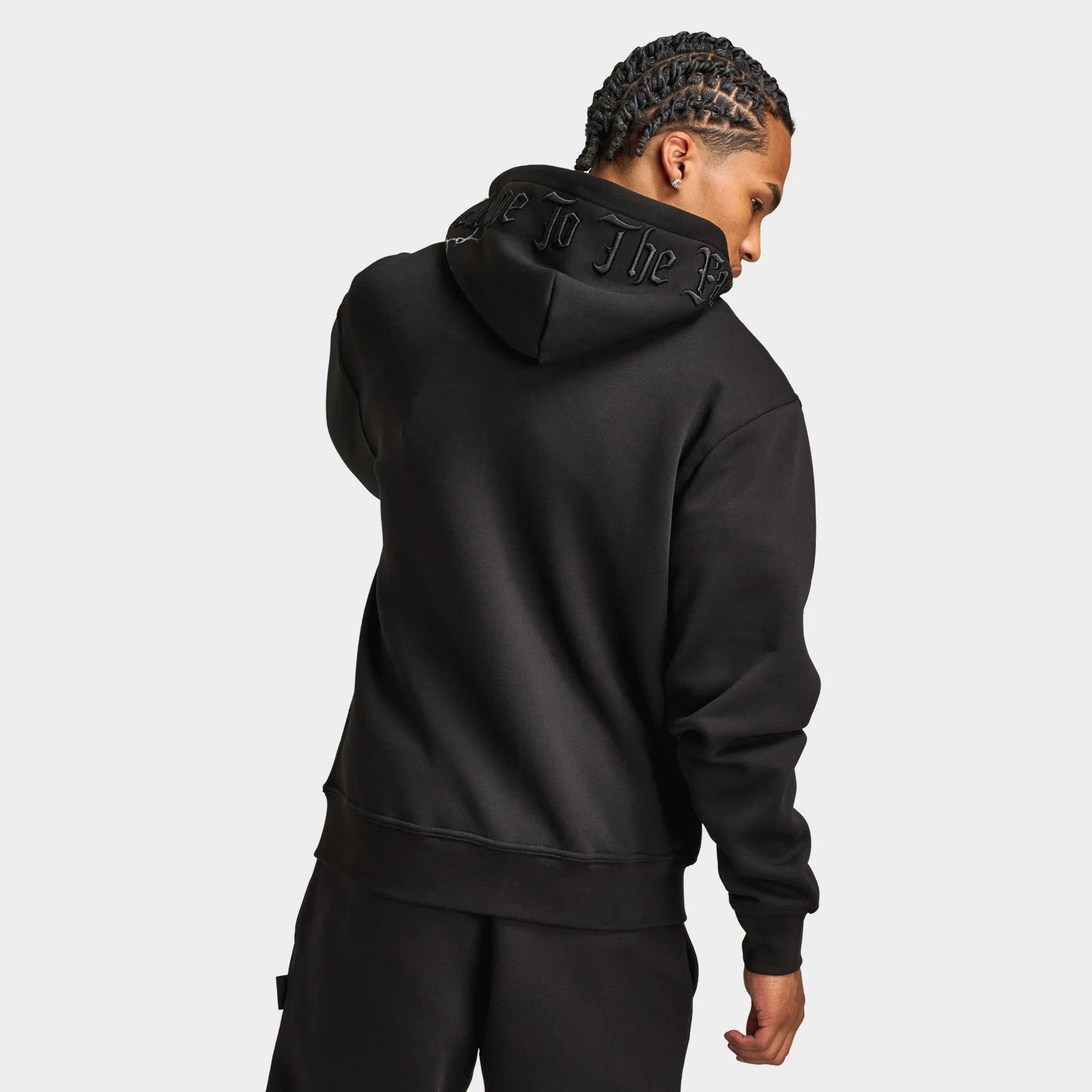 Hoodrich Dark Oversized Full-Zip Hoodie / Black sold by JD Sports product image thumbnail 2