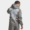 Hoodrich Tornado Oversized Hoodie Lava Smoke / White / Blue sold by JD Sports