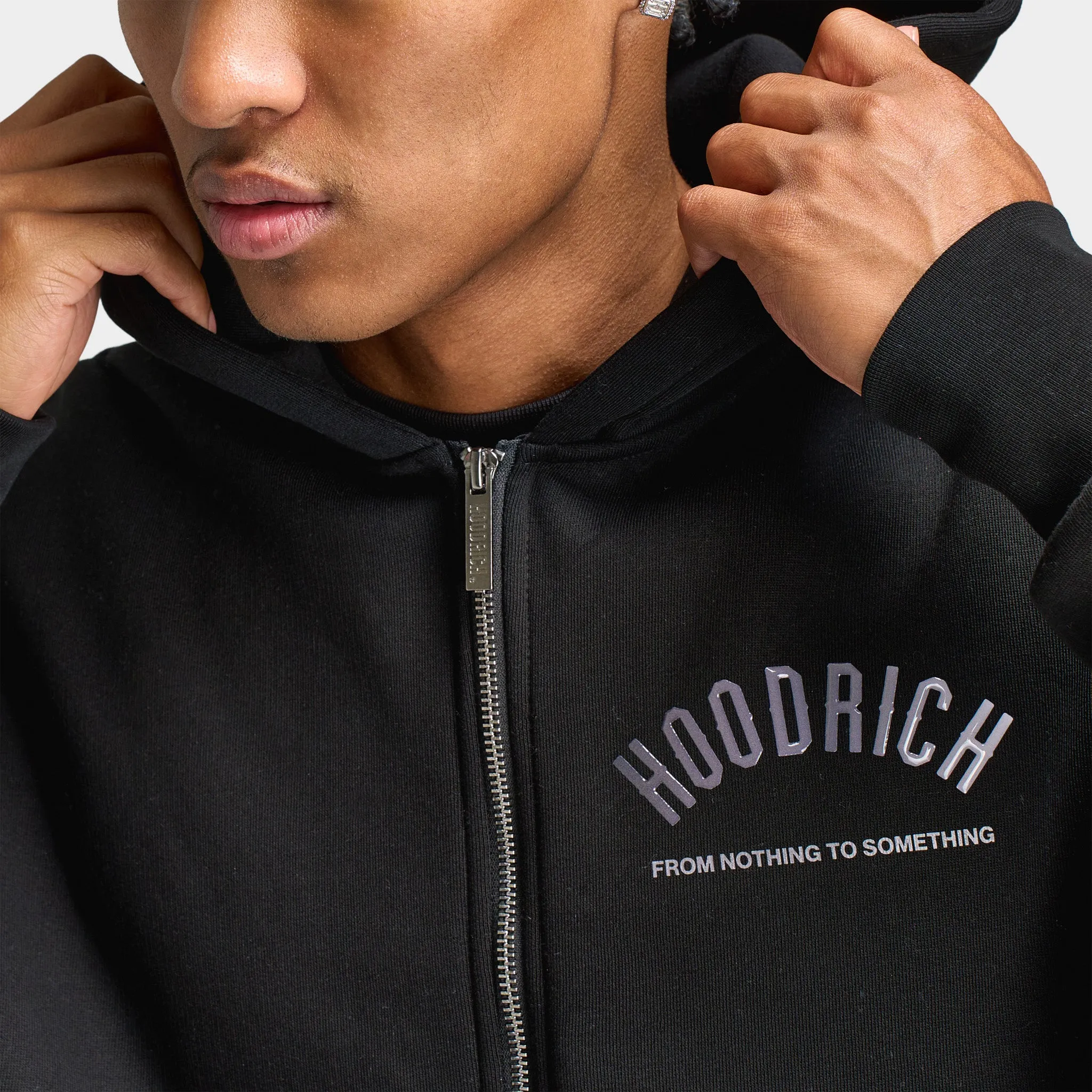 Hoodrich Lava Full-Zip Hoodie / Black sold by JD Sports product image thumbnail 4