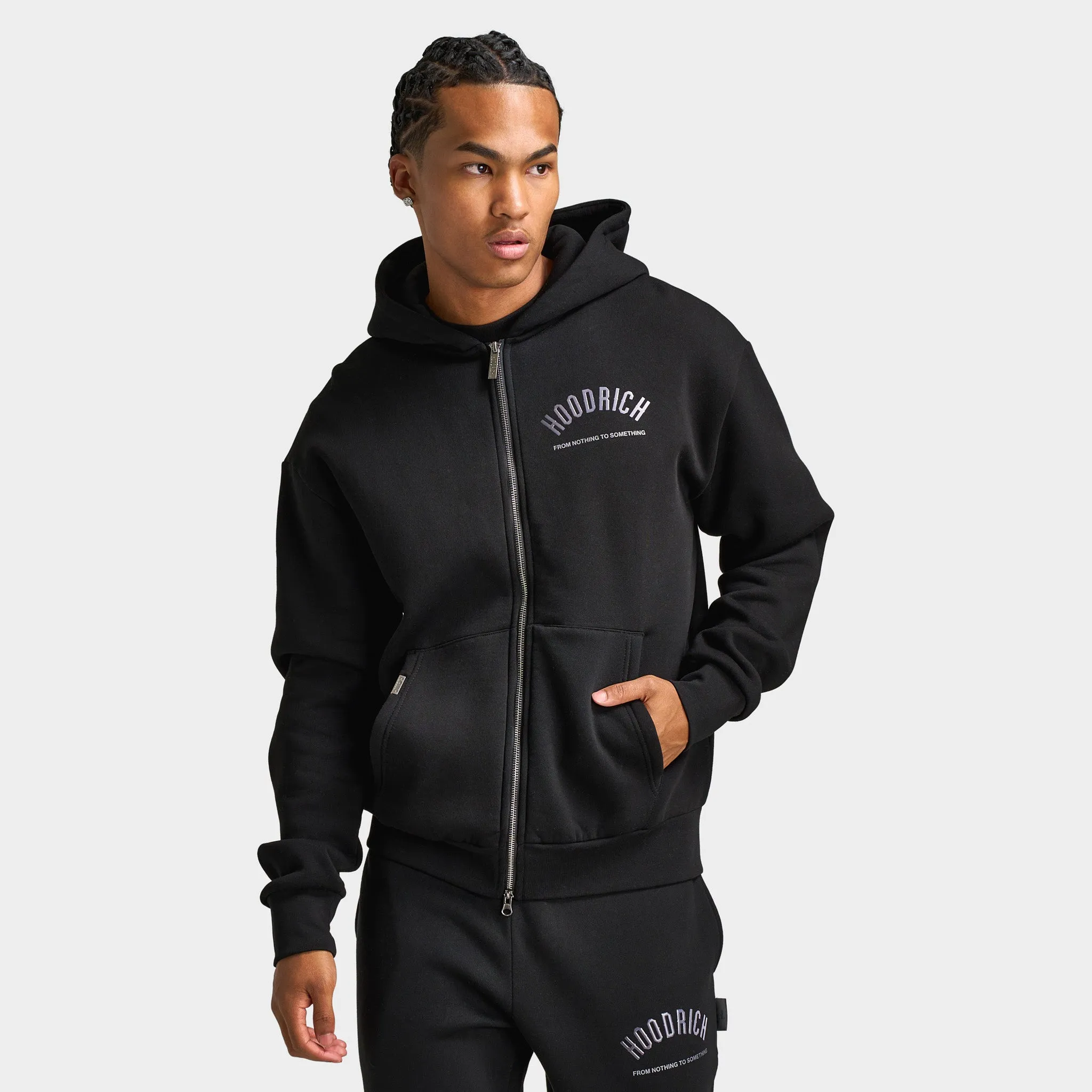 Hoodrich Lava Full-Zip Hoodie / Black sold by JD Sports