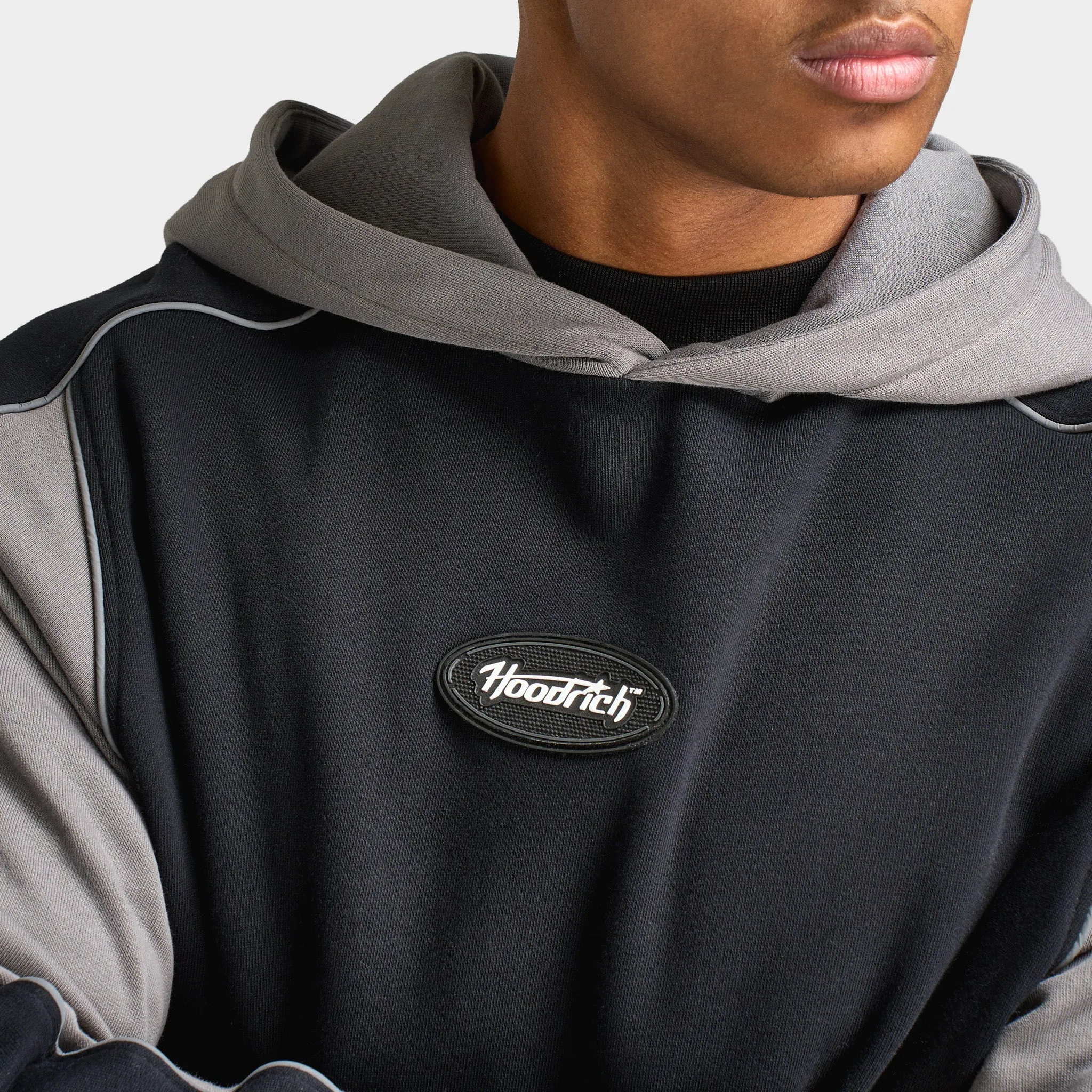 Hoodrich Cypher Oversized Pullover Hoodie / Black sold by JD Sports product image thumbnail 4