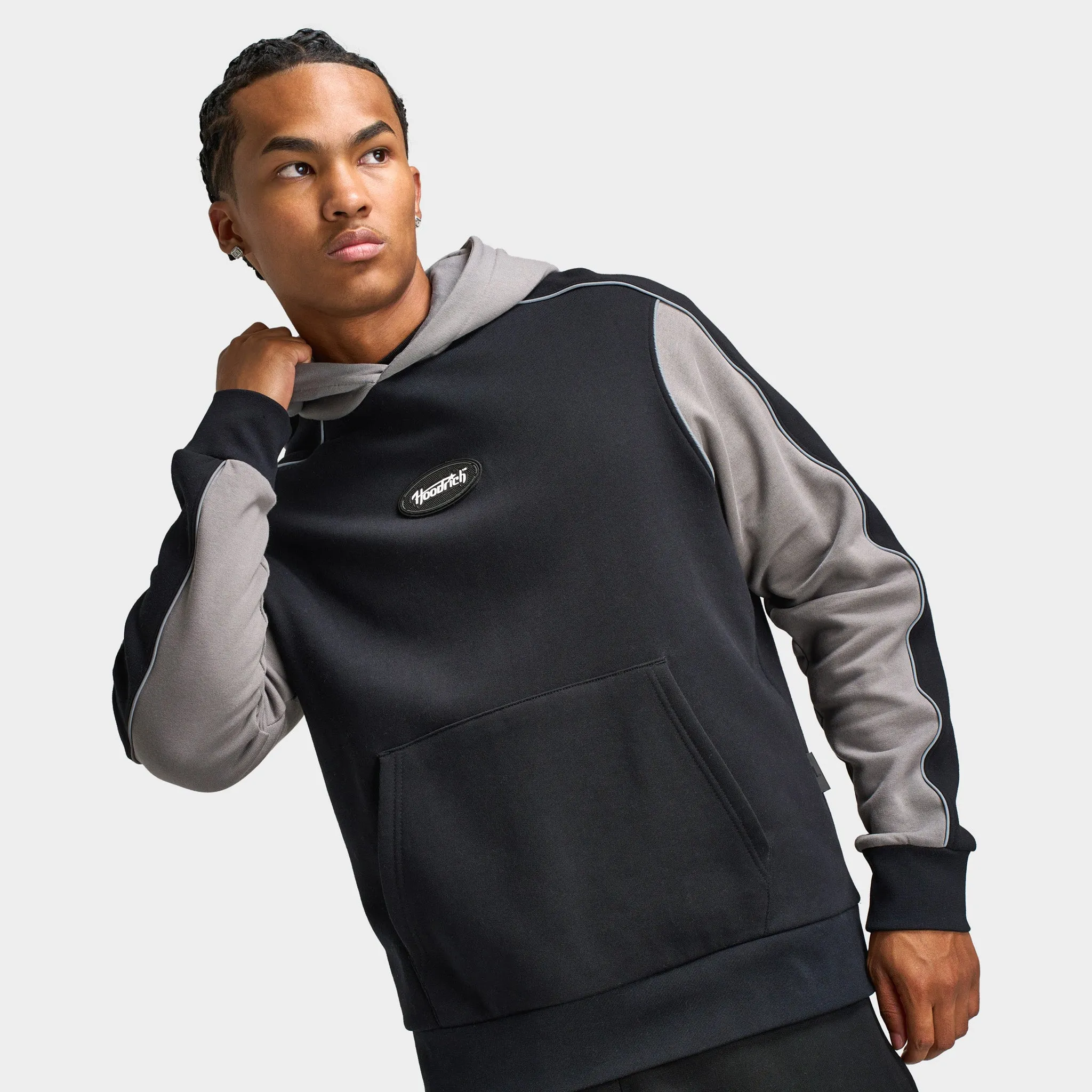 Hoodrich Cypher Oversized Pullover Hoodie / Black sold by JD Sports product image thumbnail 3
