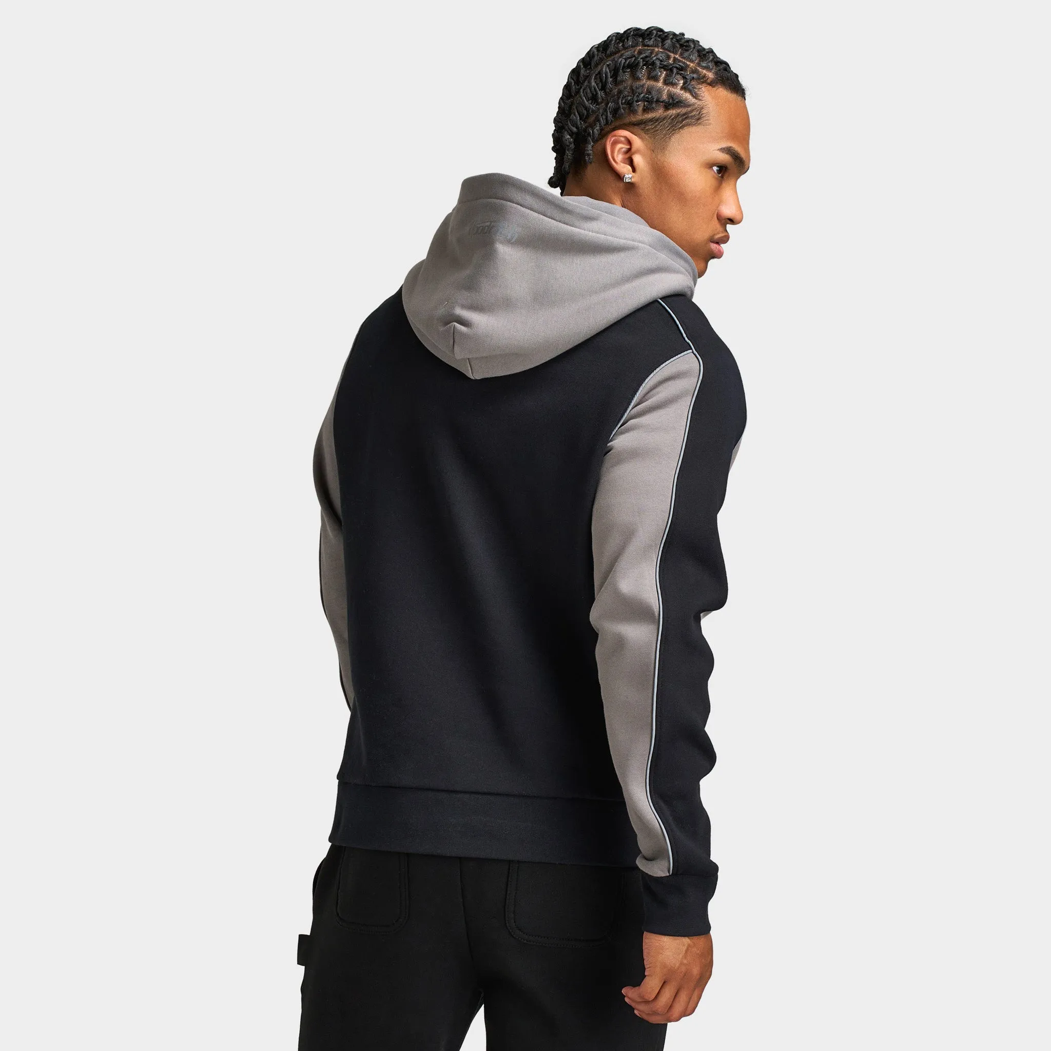 Hoodrich Cypher Oversized Pullover Hoodie / Black sold by JD Sports product image thumbnail 2